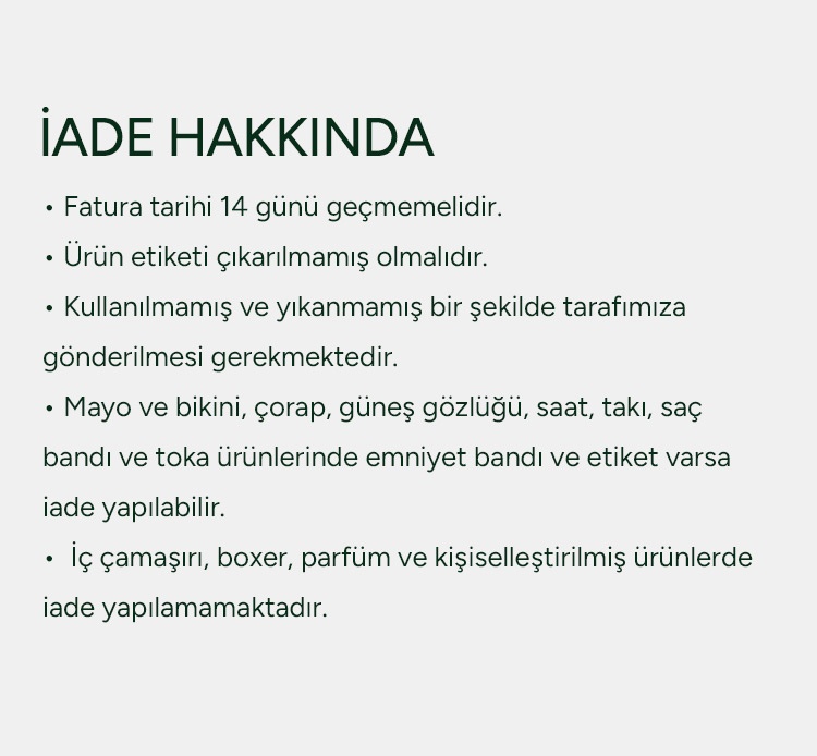 LACOSTE KOLAY İADE MOBİLE