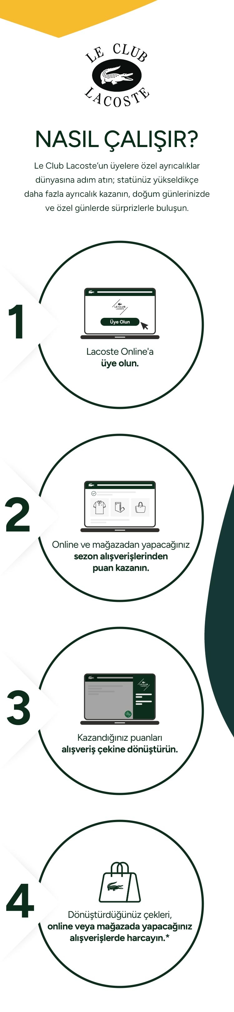 Lacoste Loyalty Nasıl Çalışır Mobile