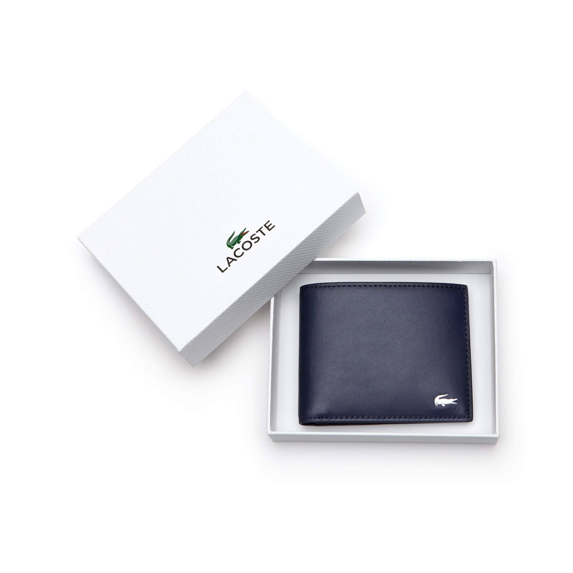 Lacoste FG Erkek Deri Lacivert Cüzdan