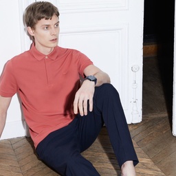 Lacoste Erkek Regular Fit Paris Pembe Polo Pembe