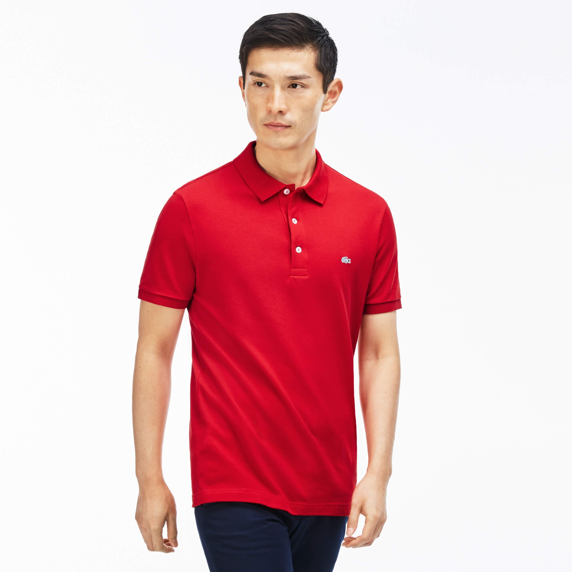 Lacoste Erkek Slim Fit Kırmızı Polo