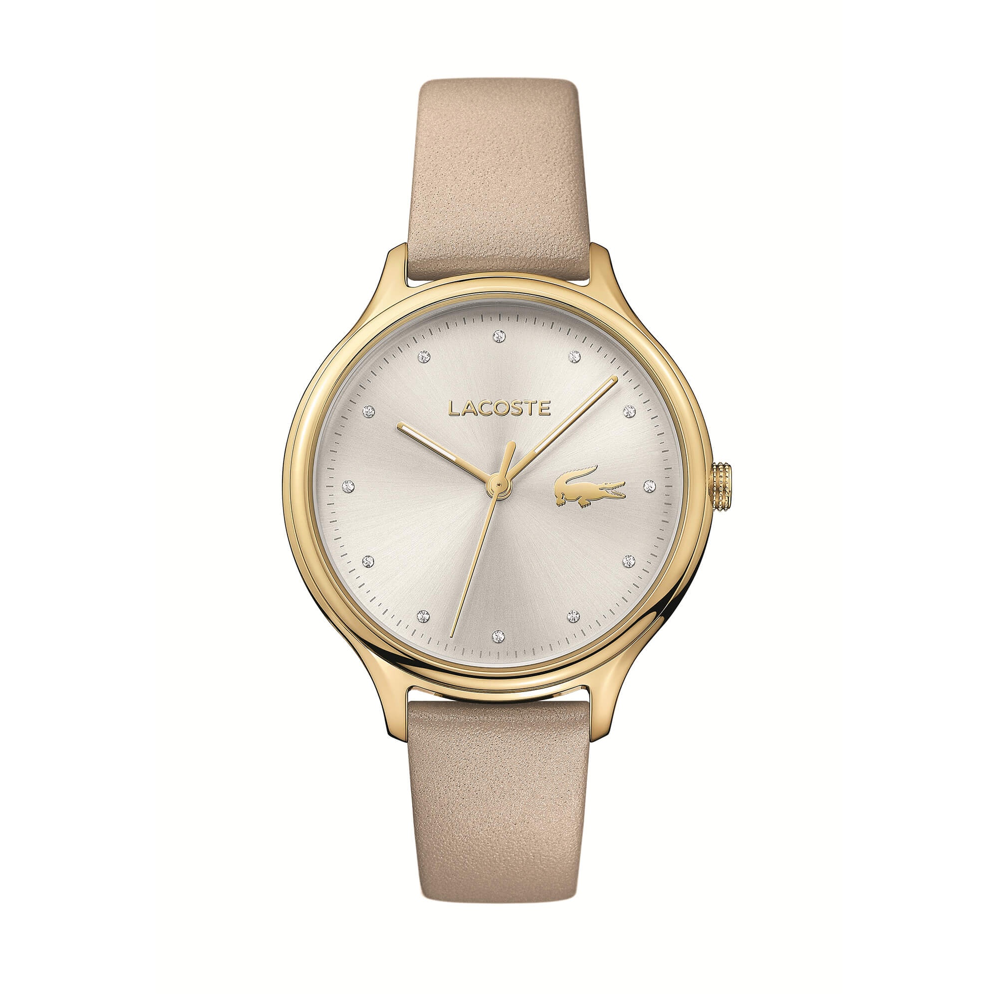 Lacoste Kadın Bej Saat