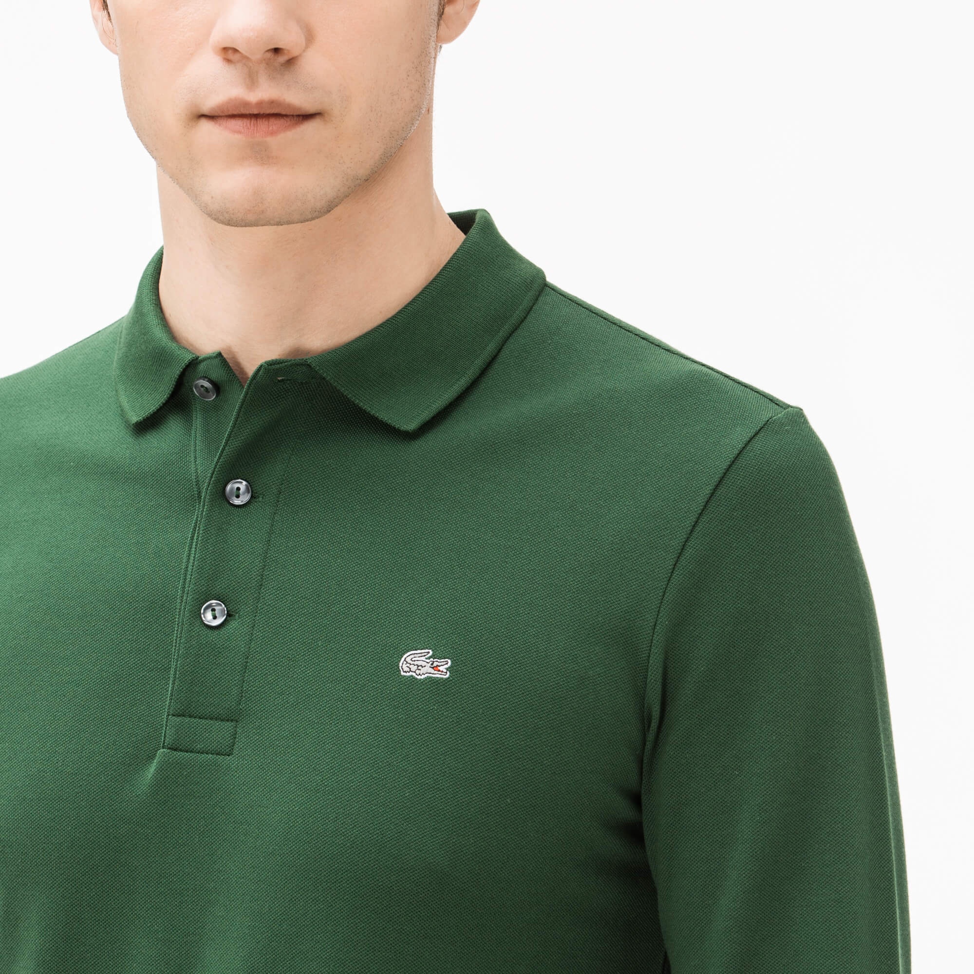 Lacoste Erkek Slim Fit Yeşil Polo