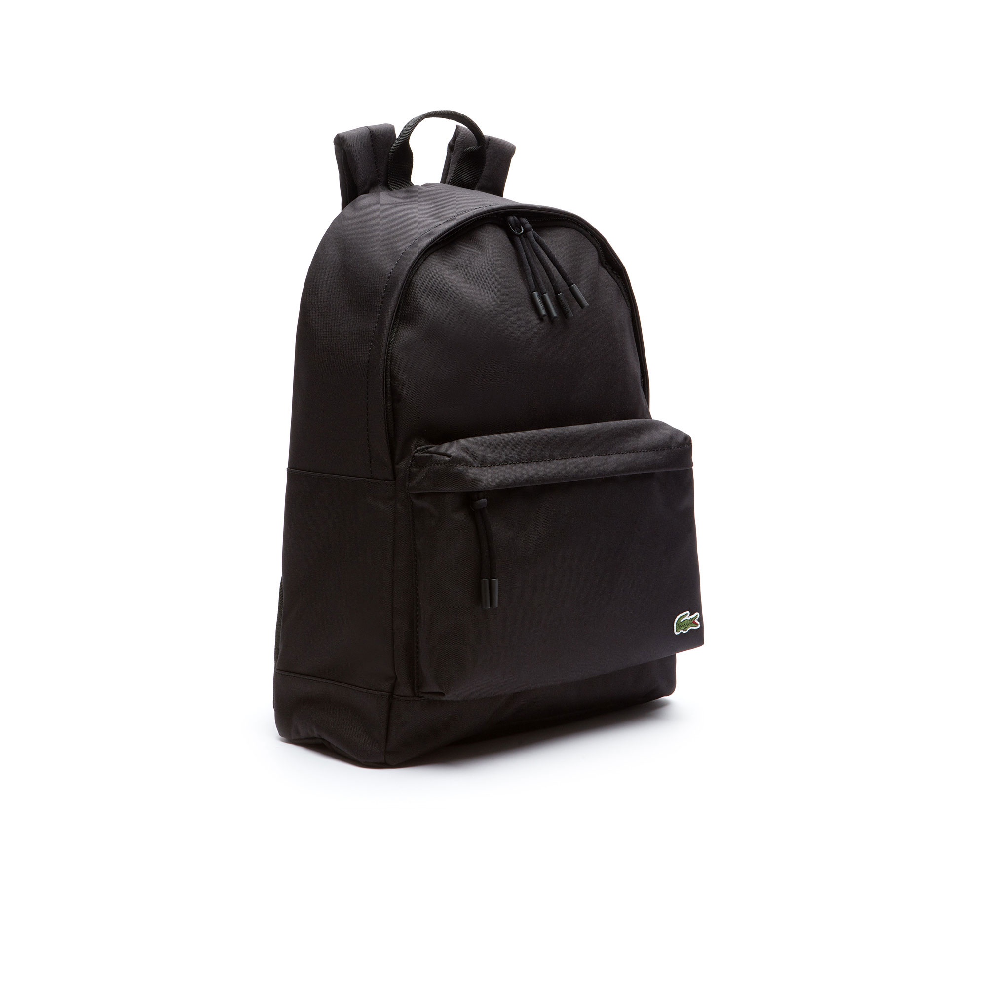 Lacoste Męski płócienny plecak z neonowym krokodylem