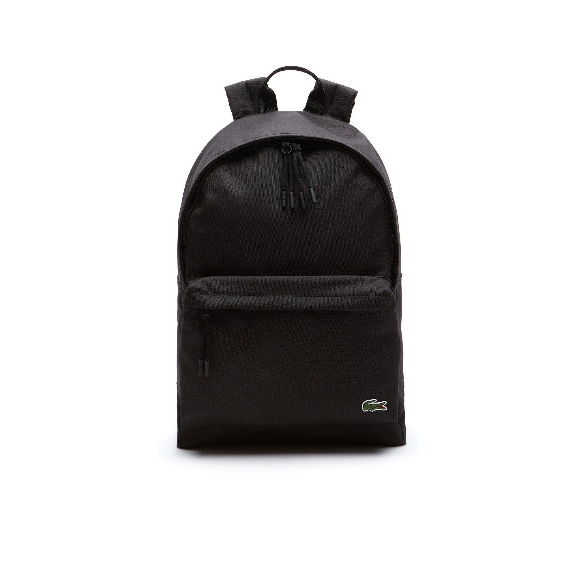 Lacoste Męski płócienny plecak z neonowym krokodylem