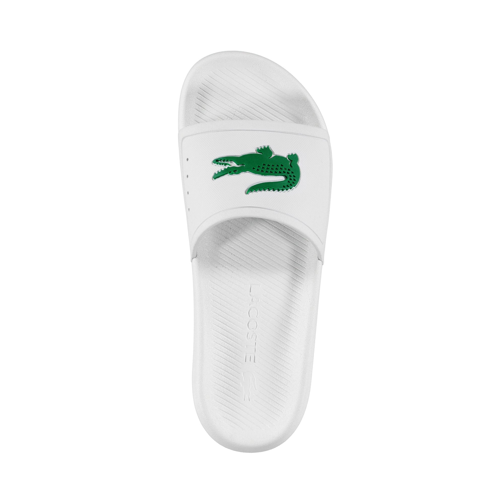 Lacoste Erkek Croco Beyaz Terlik
