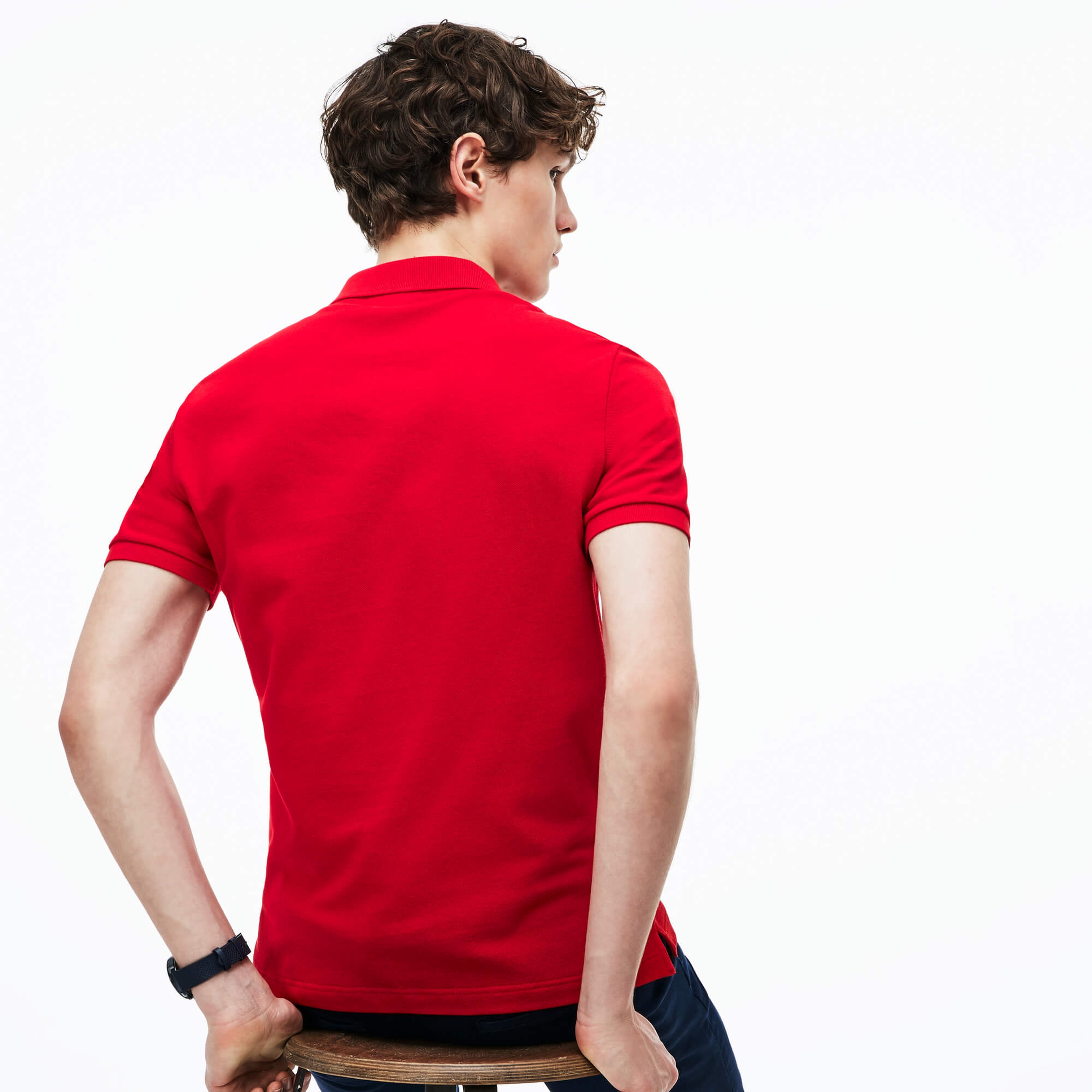 L.12.12 Erkek Slim Fit Kırmızı Polo L.12.12 Erkek Slim Fit Kırmızı Polo
