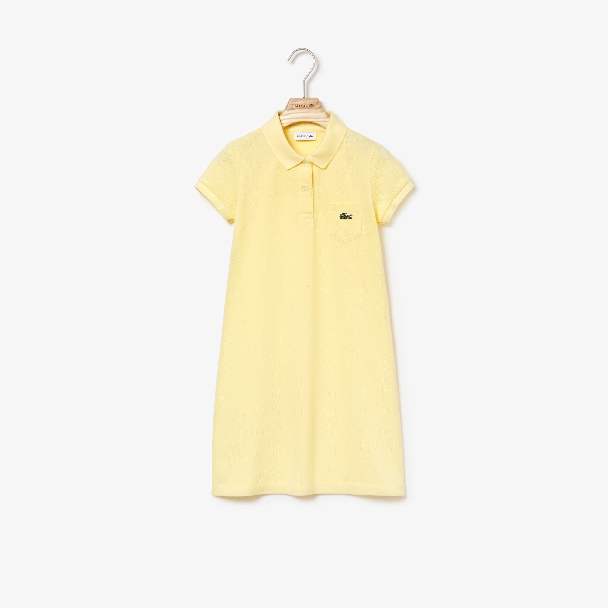 Lacoste Girl?s Polo-Style Cotton Dress