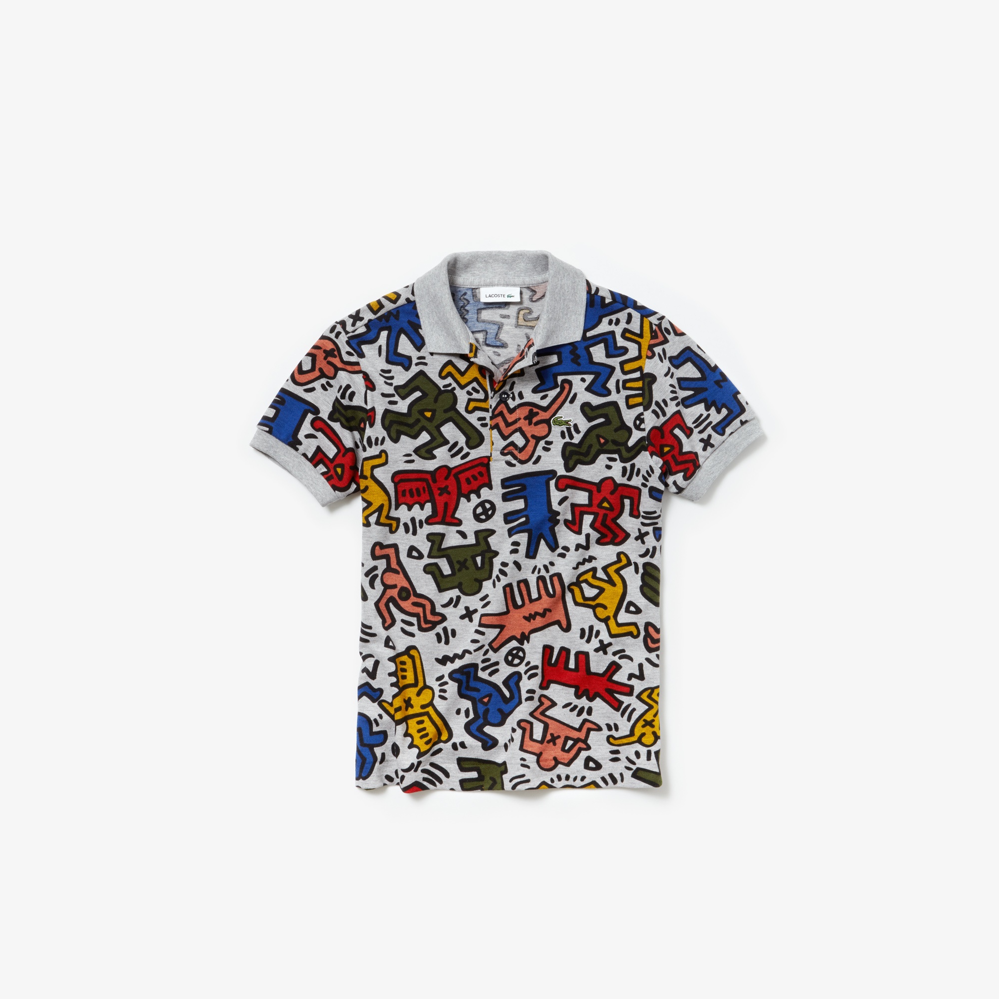 Lacoste X Keith Haring Çocuk Renkli Polo