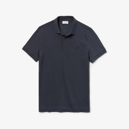 Erkek Regular Fit Polo Yaka Koyu Gri Paris Polo Gri