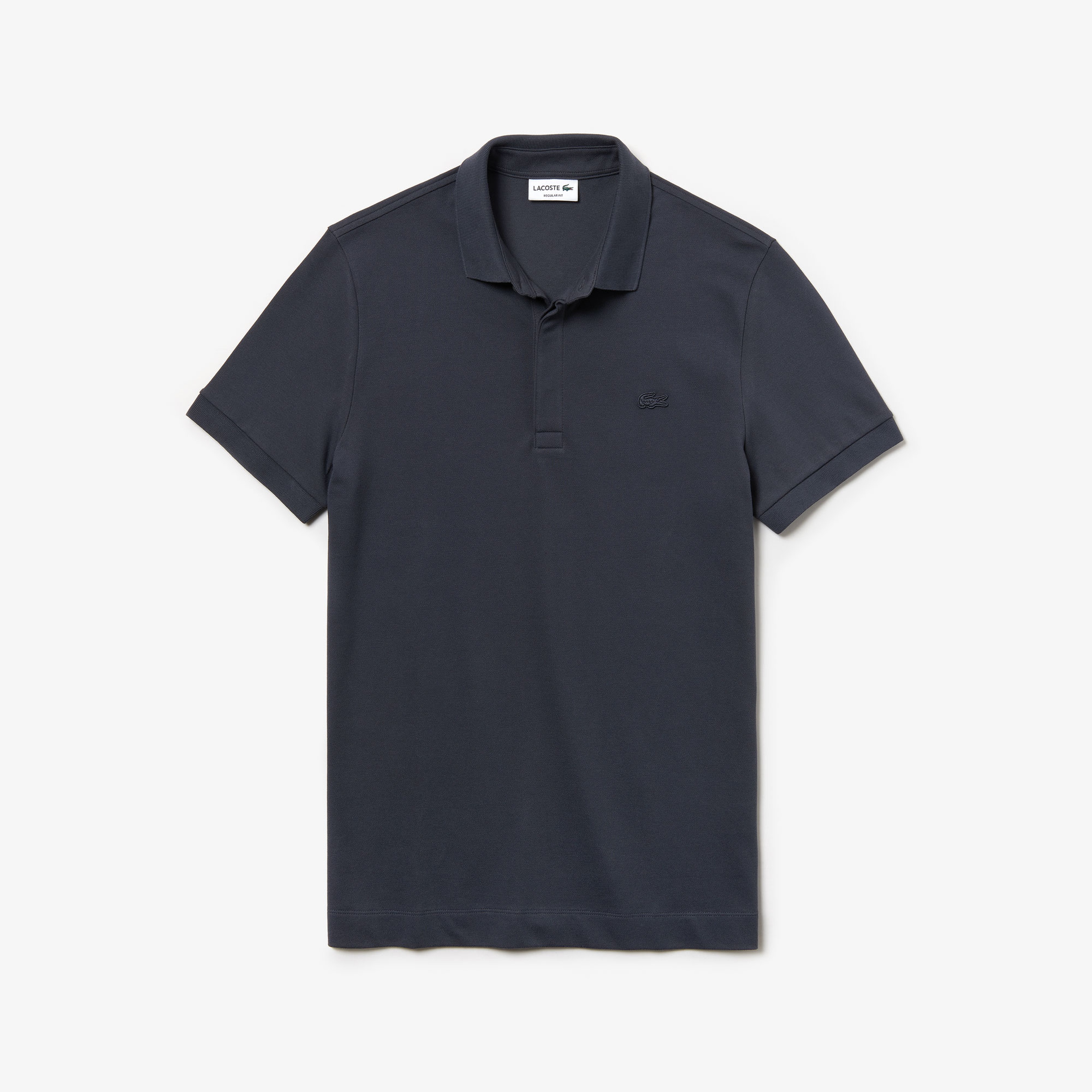 Erkek Regular Fit Polo Yaka Koyu Gri Paris Polo