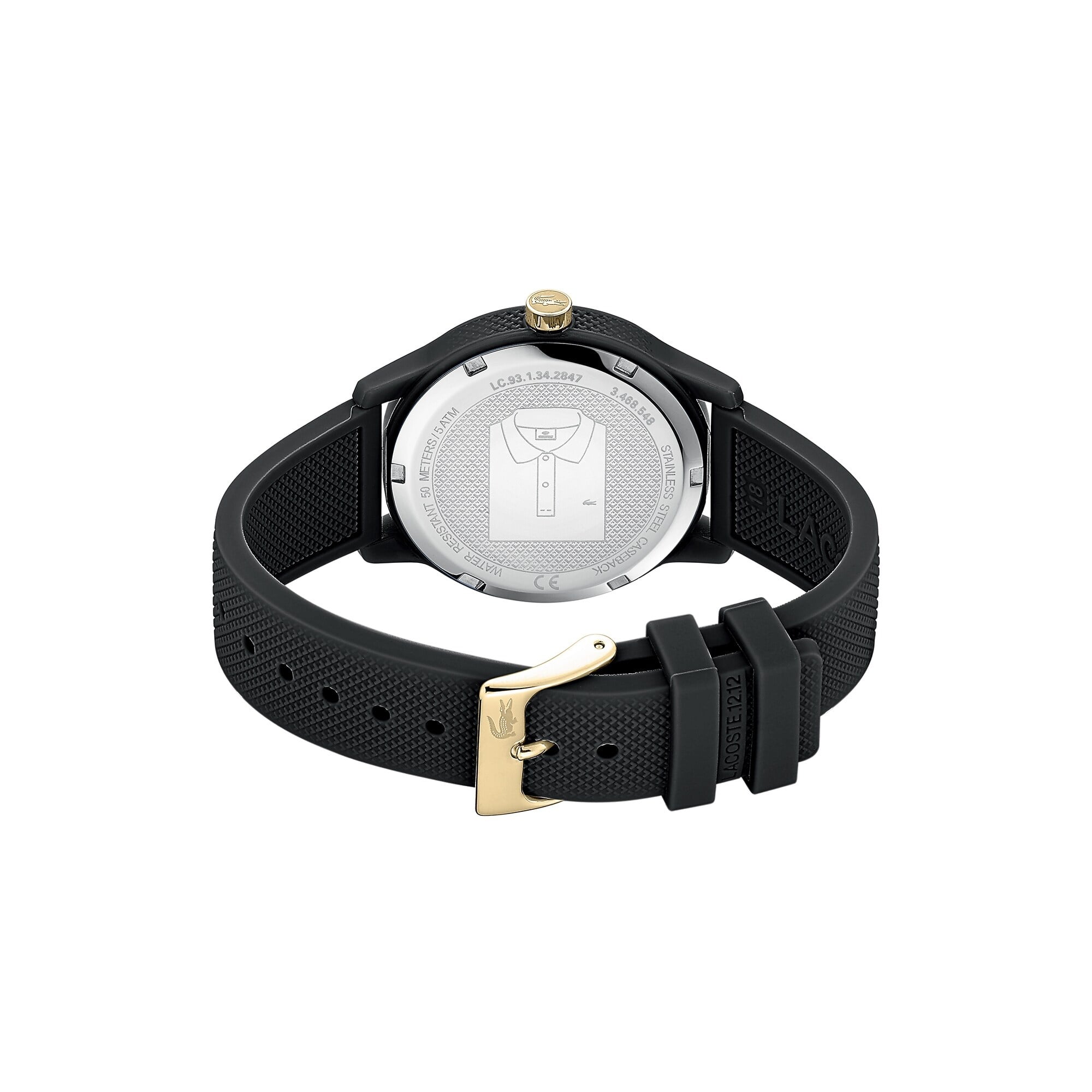 Lacoste L.12.12 Unisex Siyah Saat