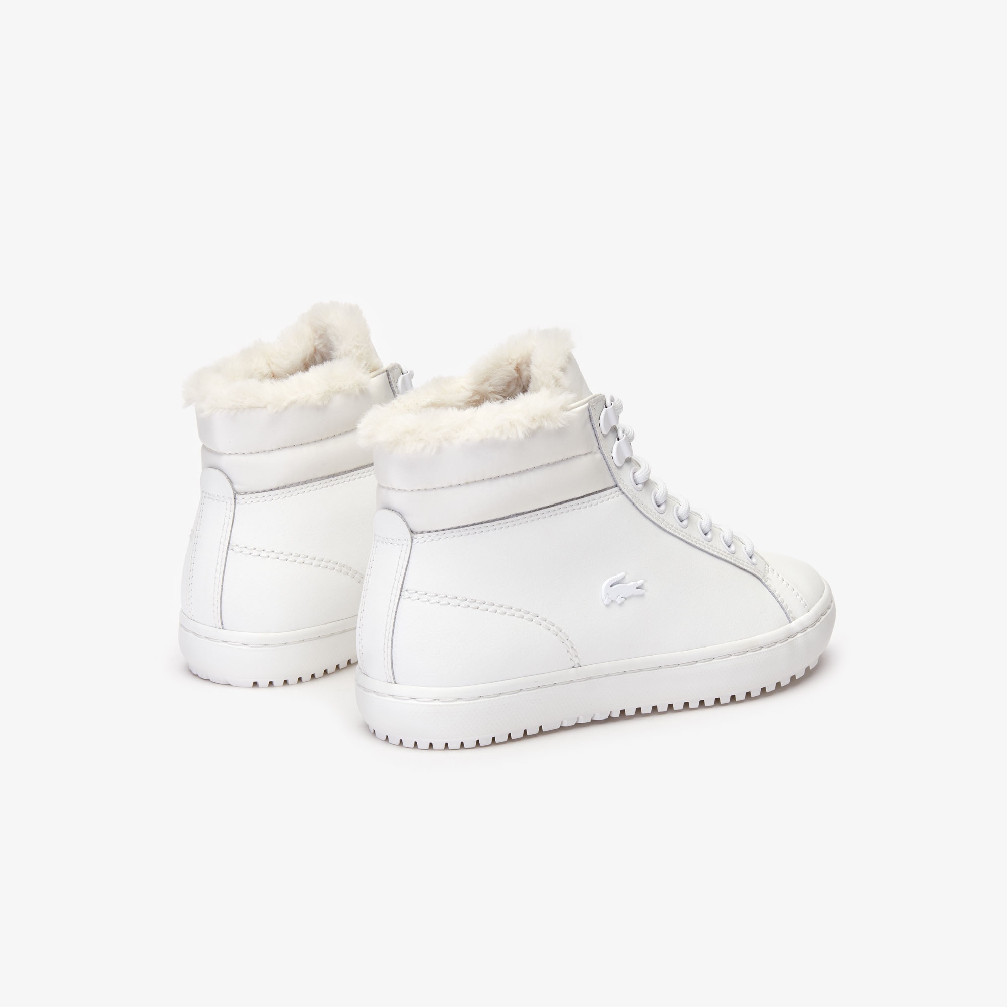 Lacoste Straightset Thermo 4191 Cfa Kadın Beyaz Bot