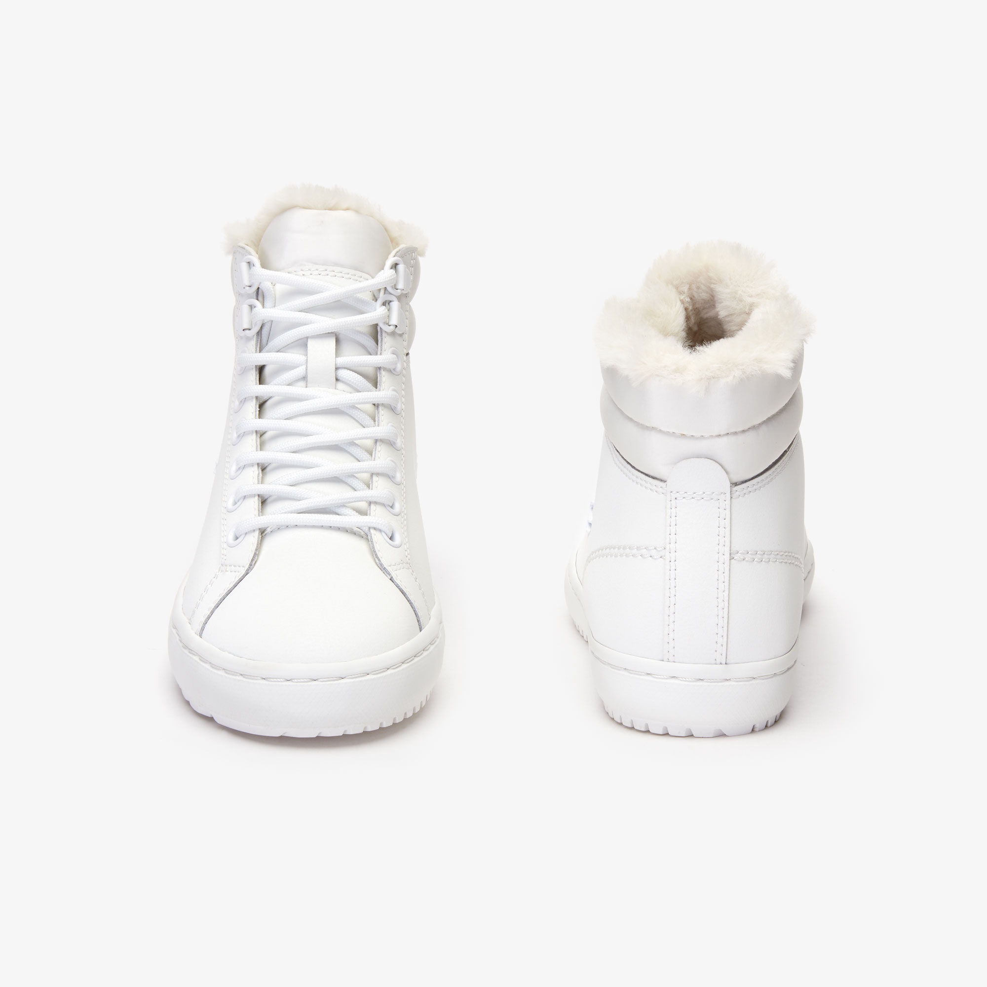 Lacoste Straightset Thermo 4191 Cfa Kadın Beyaz Bot