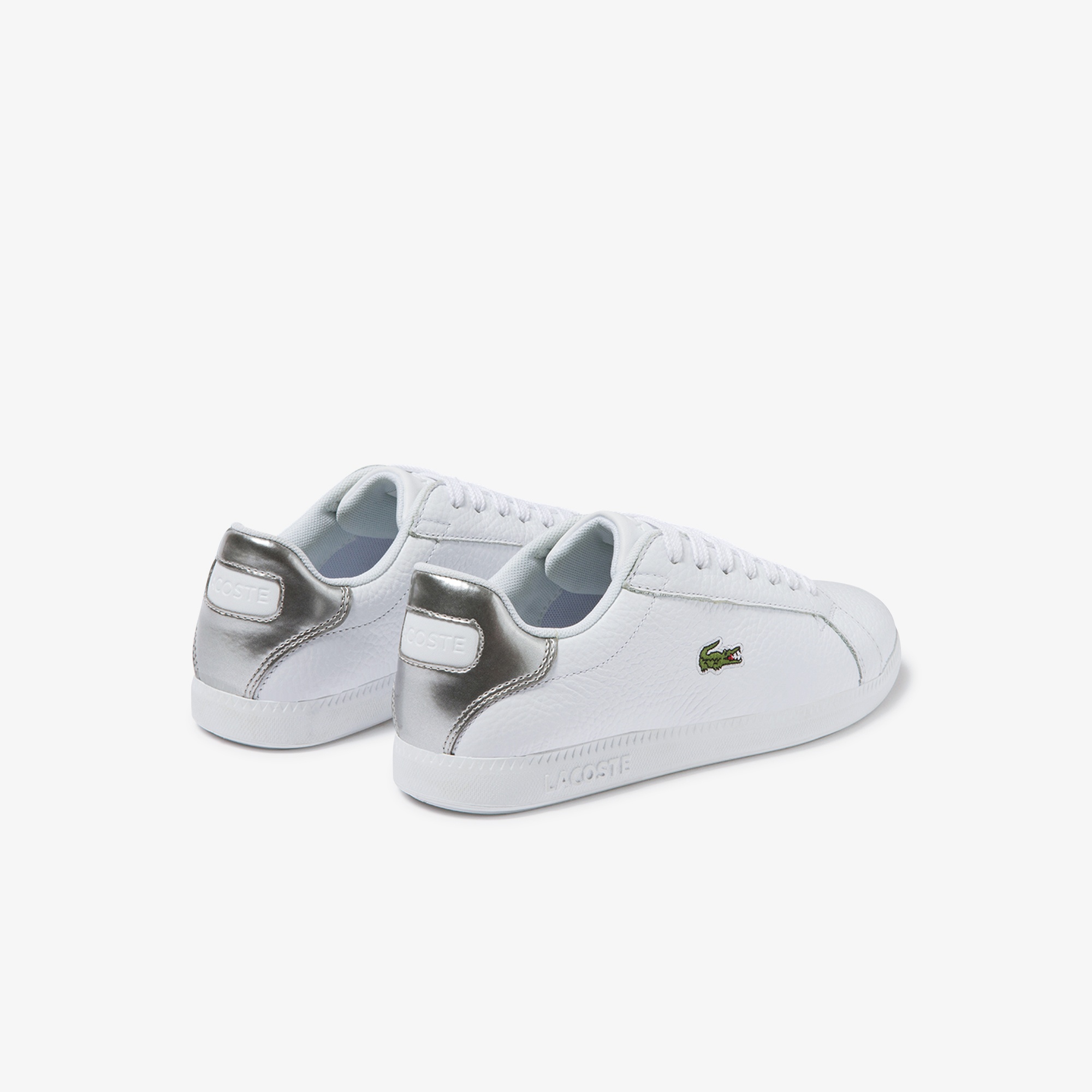 Lacoste Graduate 120 1 Sfa Kadın Beyaz - Gri Sneaker
