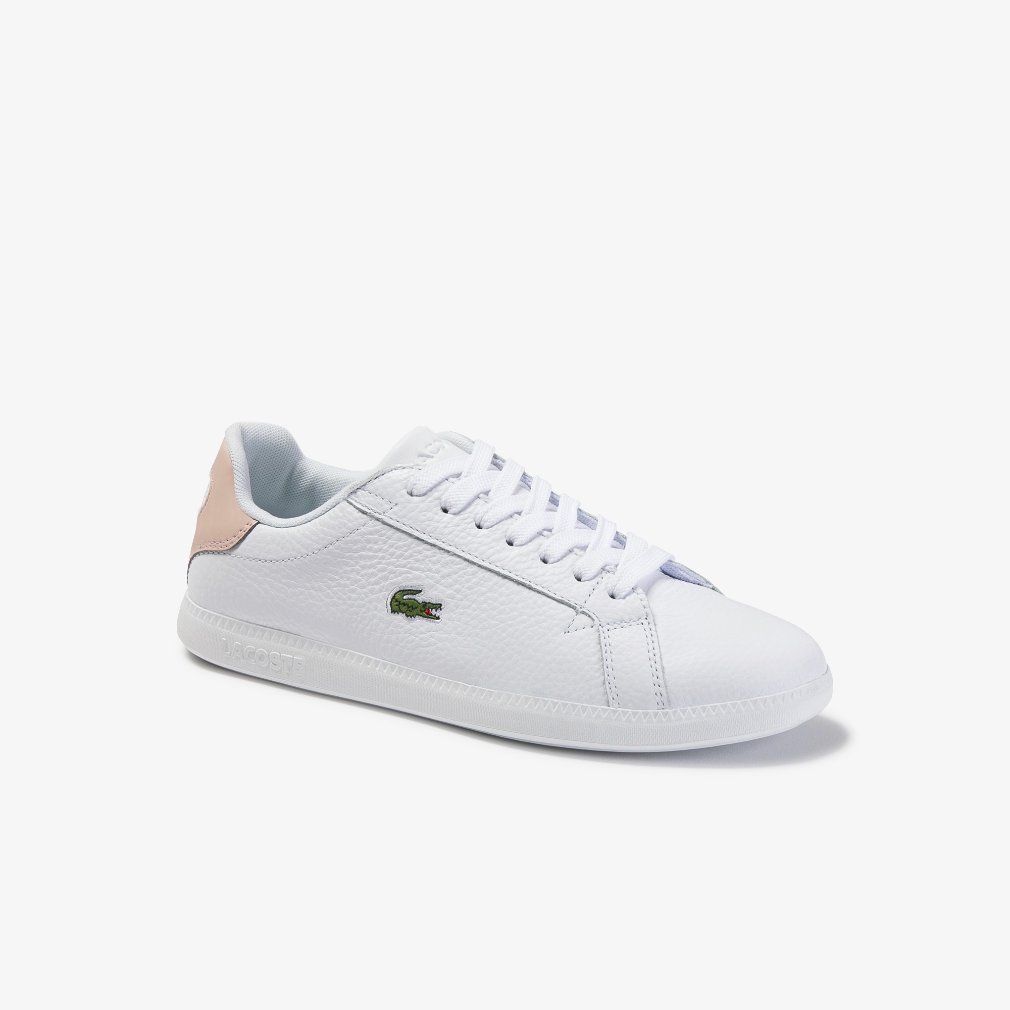 Lacoste Graduate 120 1 Sfa Kadın Beyaz - Pembe Sneaker