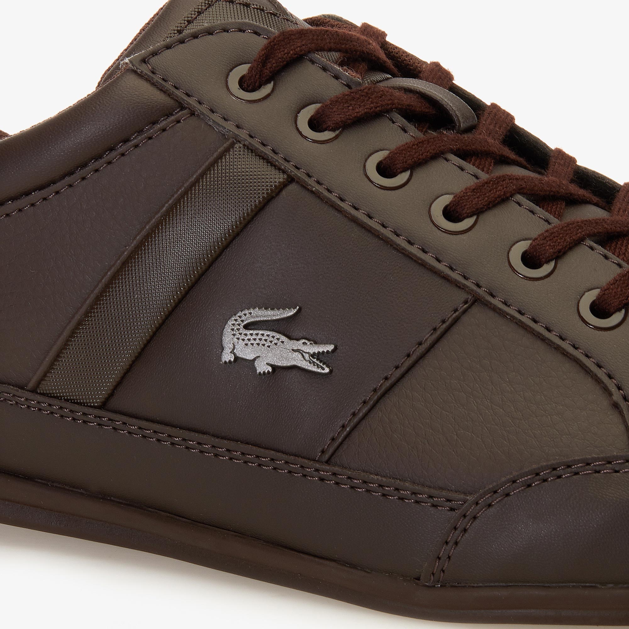 Lacoste Chaymon BL 1 Erkek Koyu Kahve Sneaker
