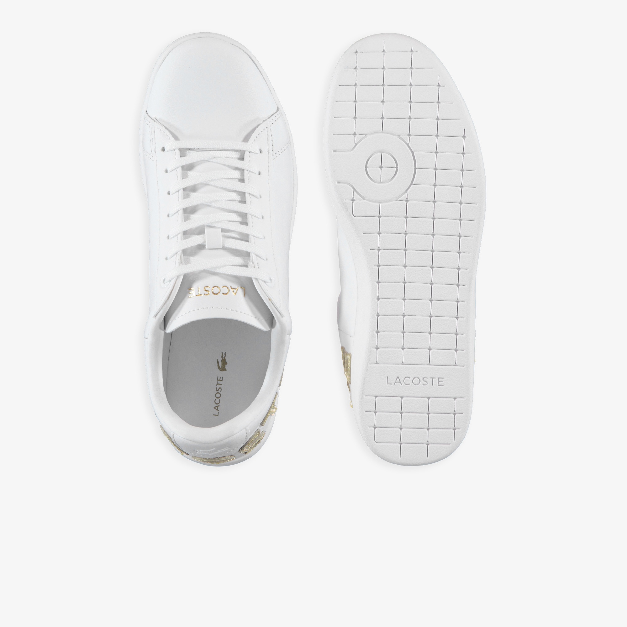 Lacoste Carnaby Evo 120 6 Us Sfa Kadın Beyaz Deri Sneaker
