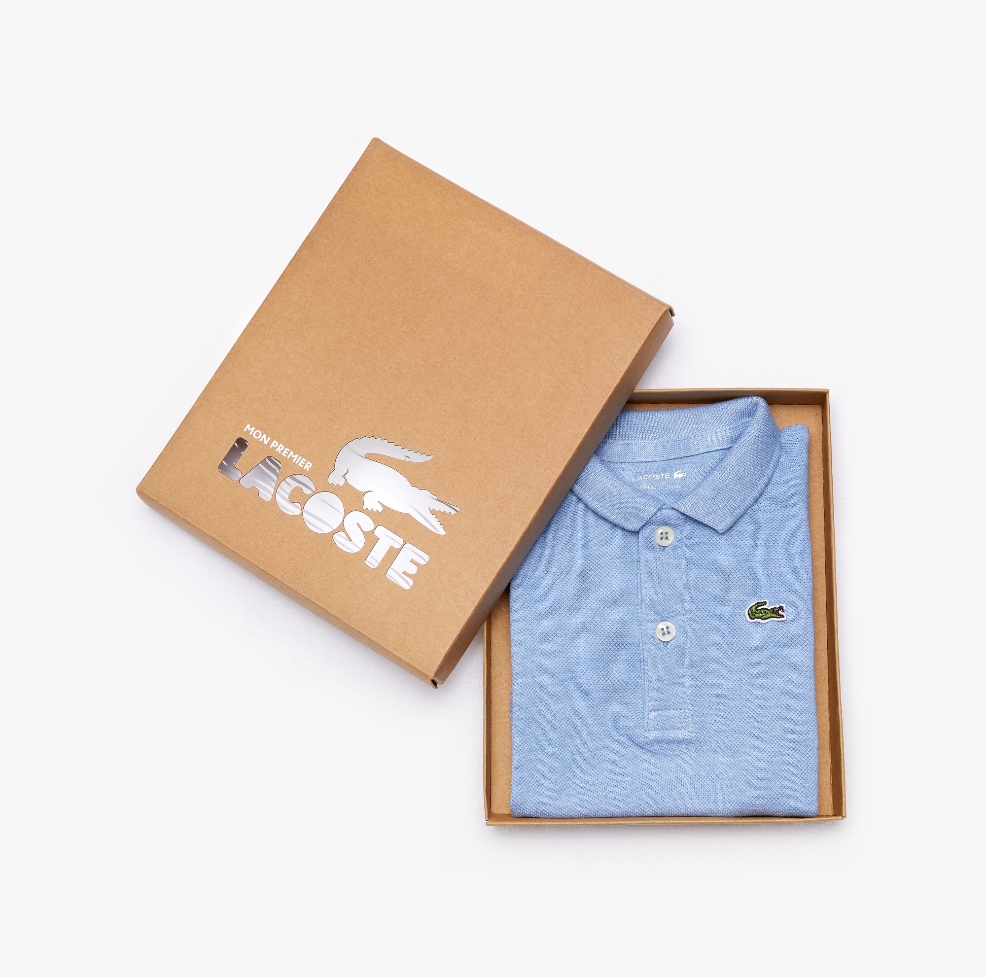 Lacoste Çocuk Kısa Kollu Açık Mavi Tulum