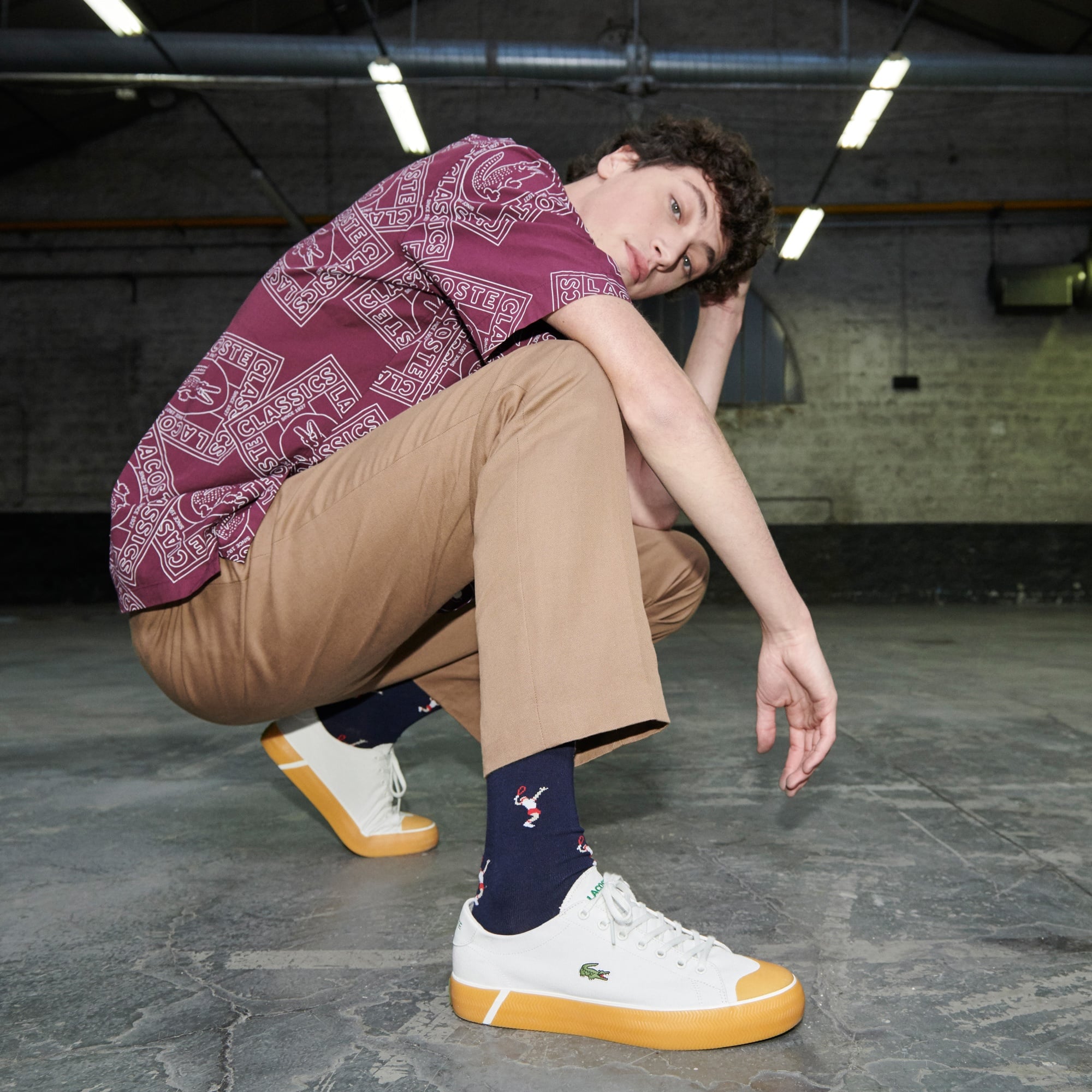 Lacoste Gripshot 120 6 Cma Erkek Beyaz Sneaker