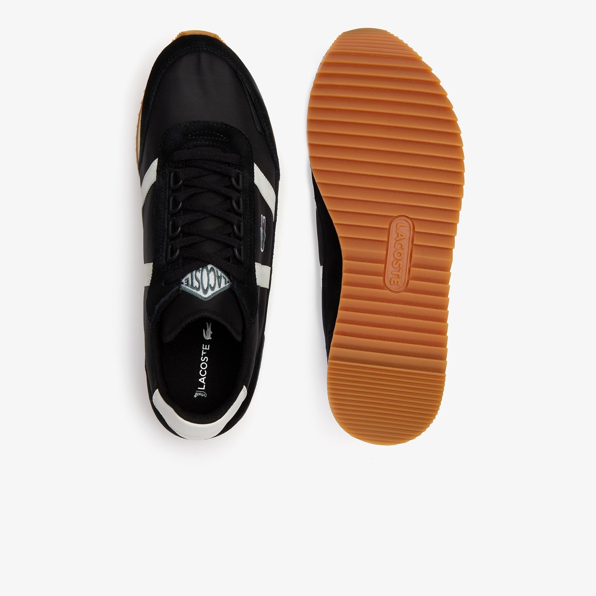 Lacoste Partner Retro 319 1 Sma Erkek Siyah - Bej Sneaker