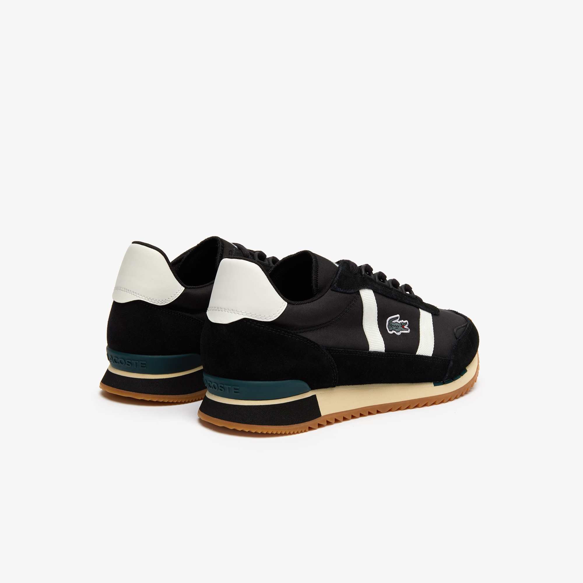 Lacoste Partner Retro 319 1 Sma Erkek Siyah - Bej Sneaker
