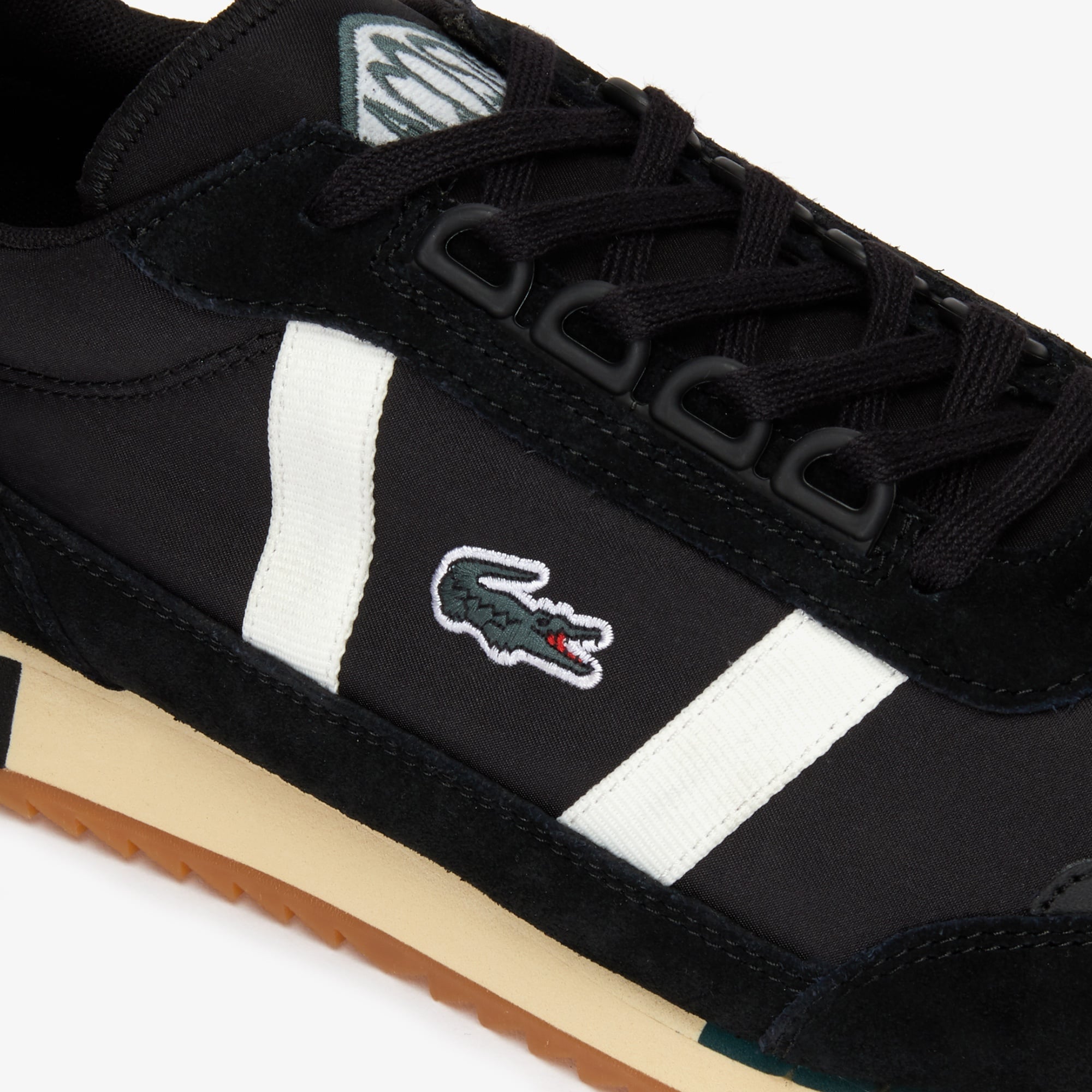 Lacoste Partner Retro 319 1 Sma Erkek Siyah - Bej Sneaker