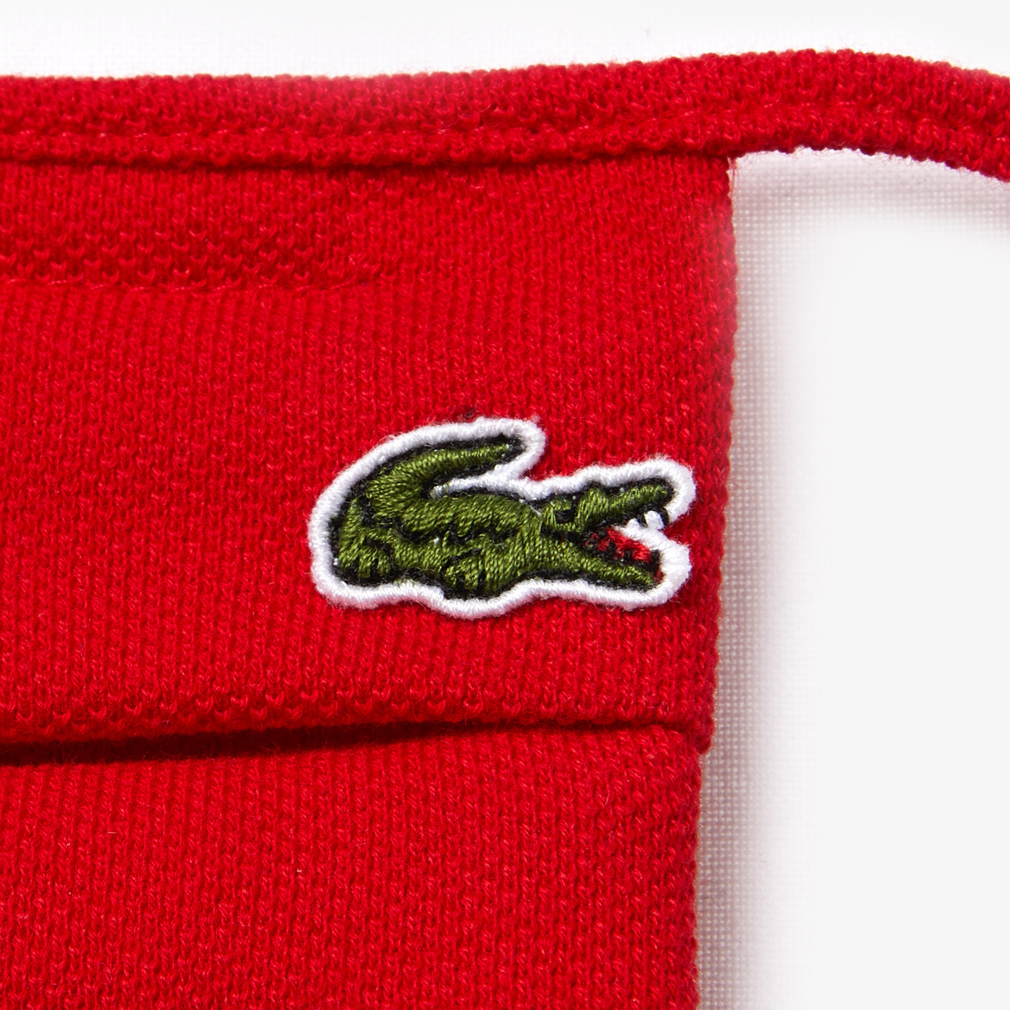 Lacoste Pamuklu Yıkanabilir Kırmızı L1212 Maske