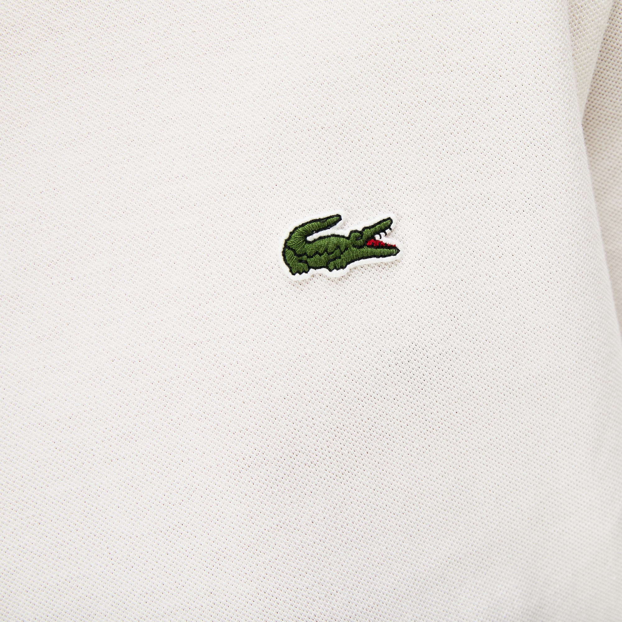 Lacoste Erkek Regular Fit Bisiklet Yaka Beyaz T-Shirt