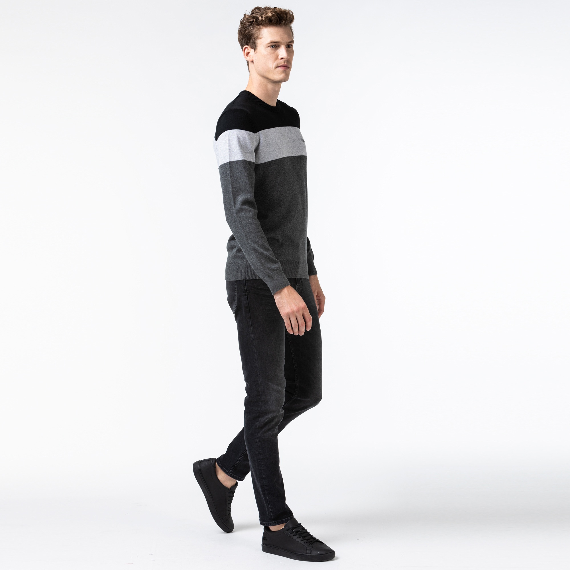 Lacoste Erkek Slim Fit Gri Pantolon