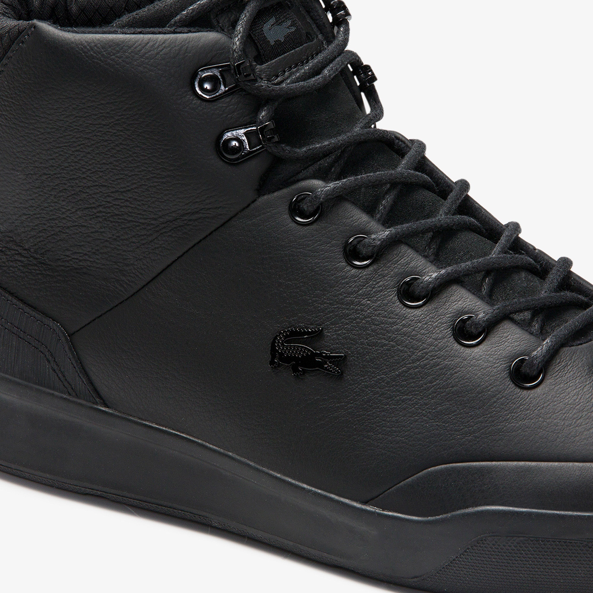 Lacoste Explorateur Clas 03201 Cma Erkek Deri Siyah Bot