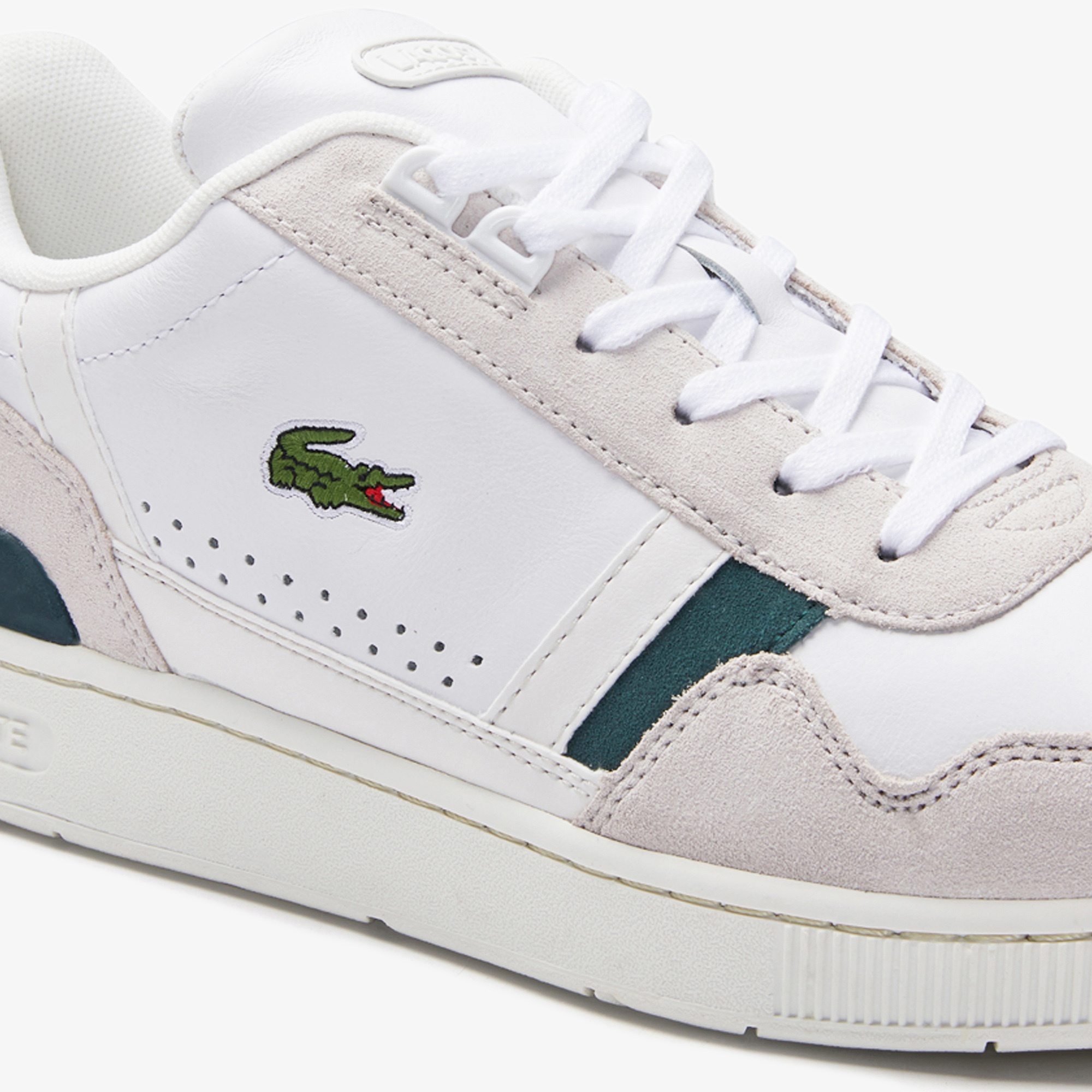 Lacoste T-Clip Erkek Deri Bej Sneaker