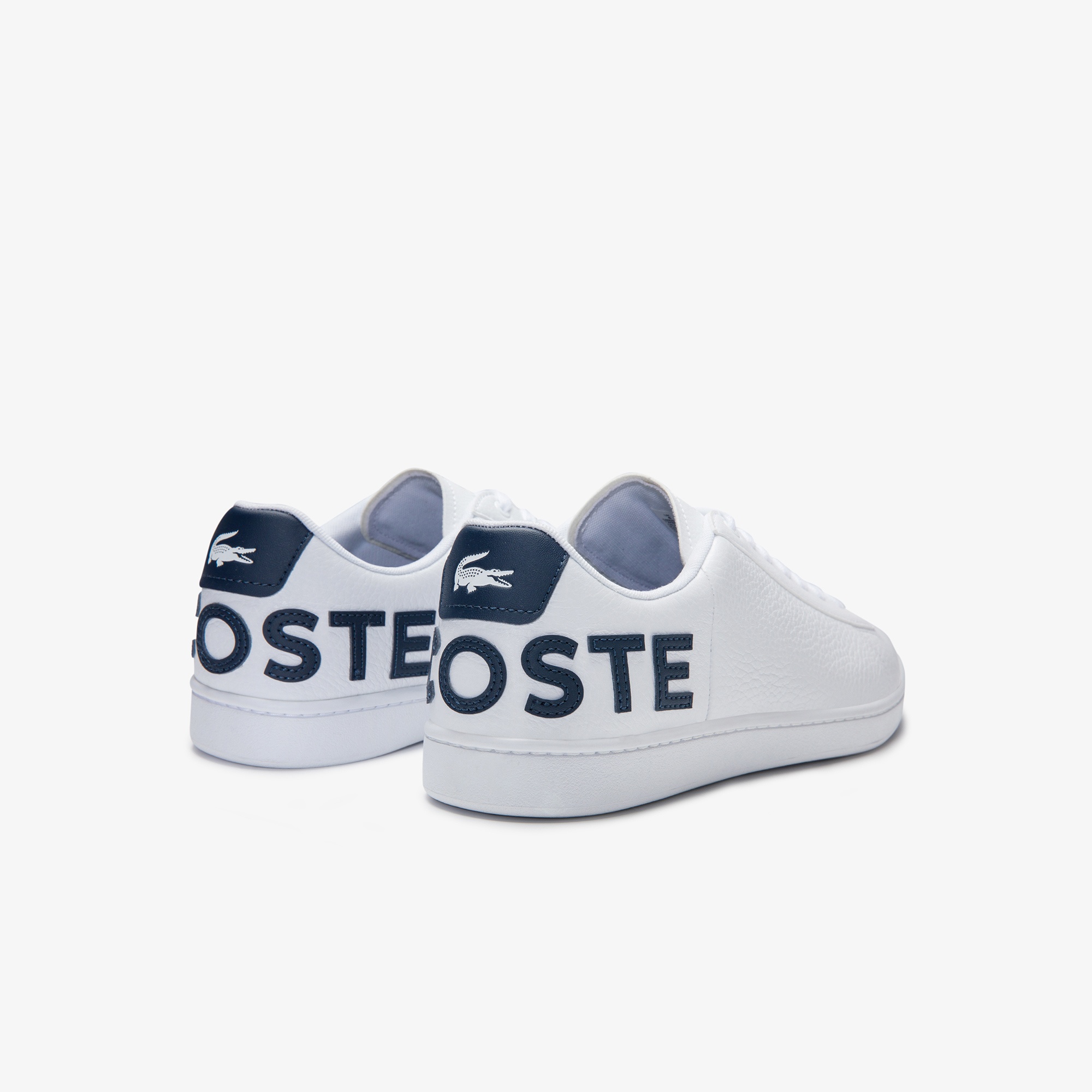 Lacoste Carnaby Evo 120 7 Us Sma Erkek Beyaz - Lacivert Sneaker