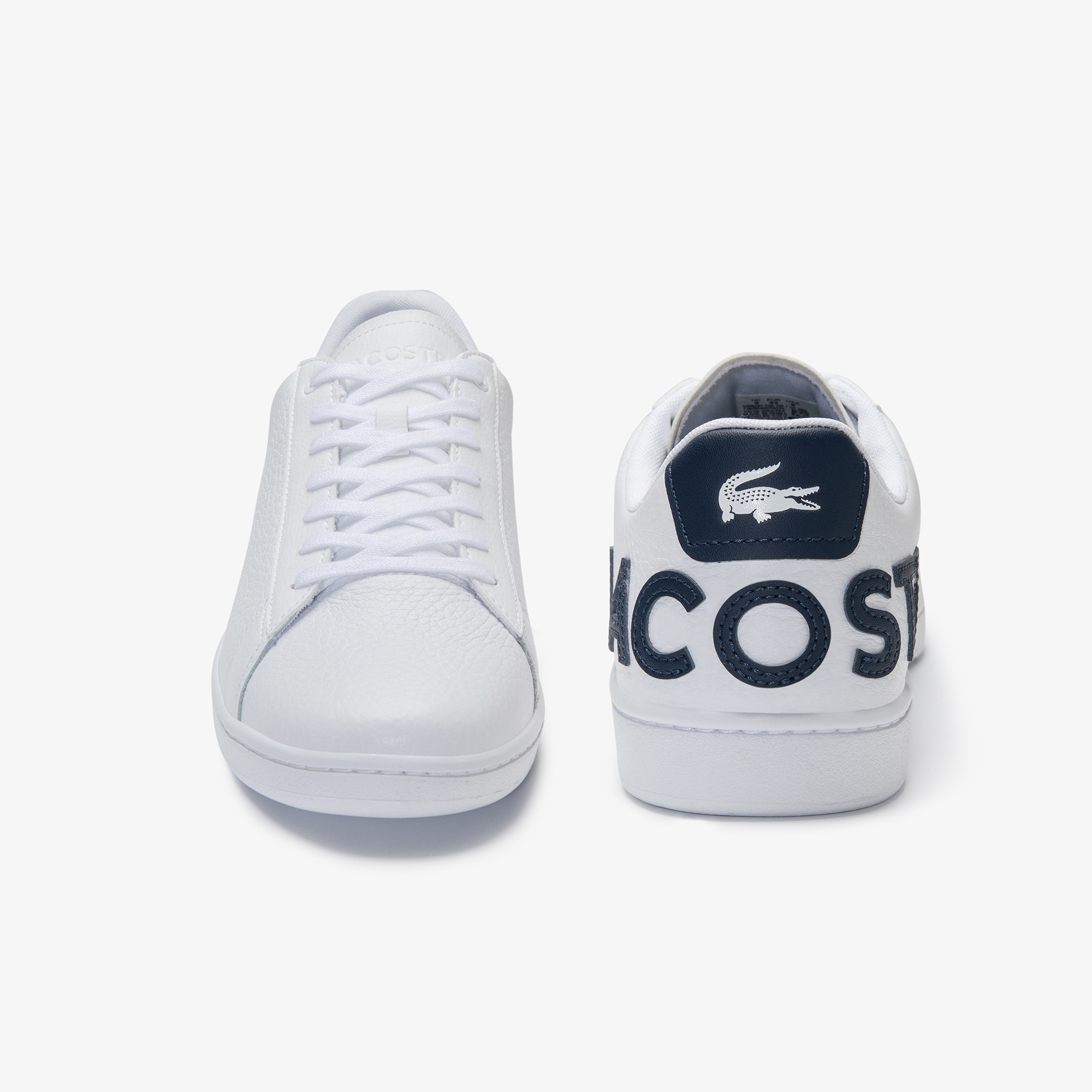 Lacoste Carnaby Evo 120 7 Us Sma Erkek Beyaz - Lacivert Sneaker