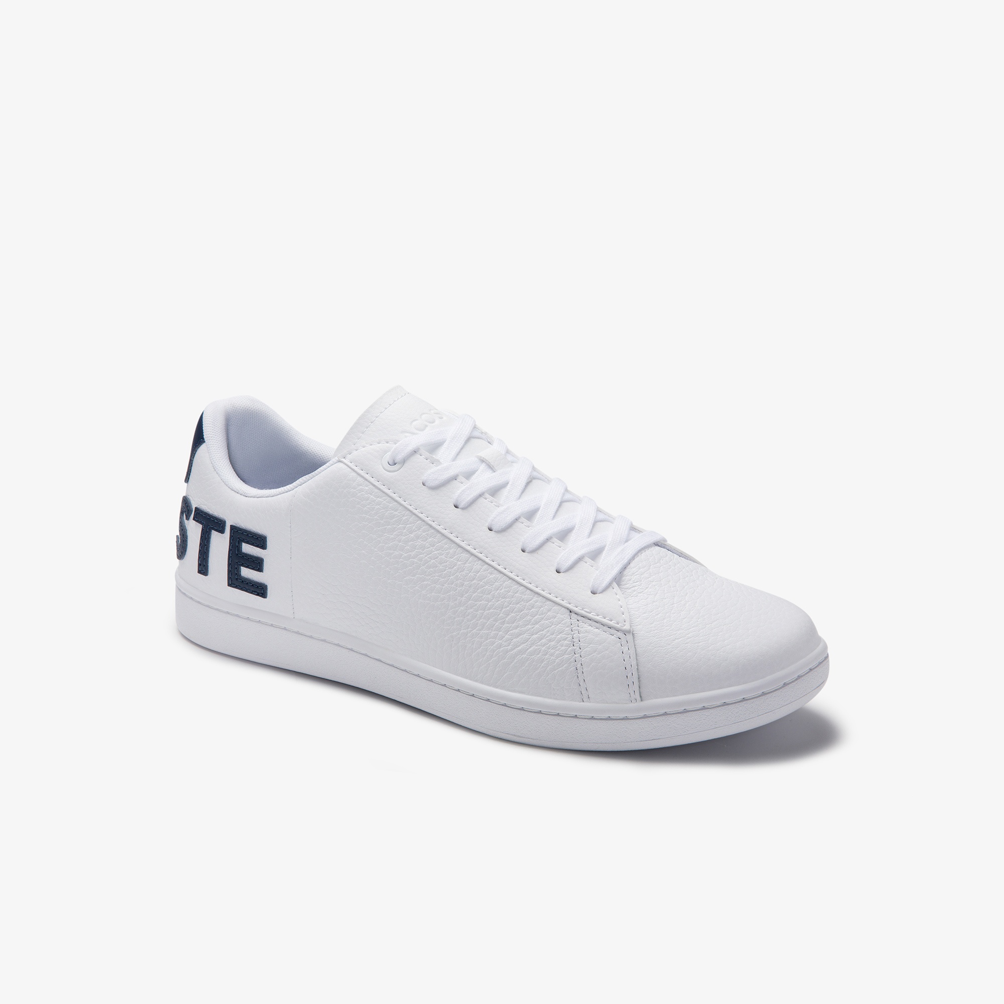 Lacoste Carnaby Evo 120 7 Us Sma Erkek Beyaz - Lacivert Sneaker