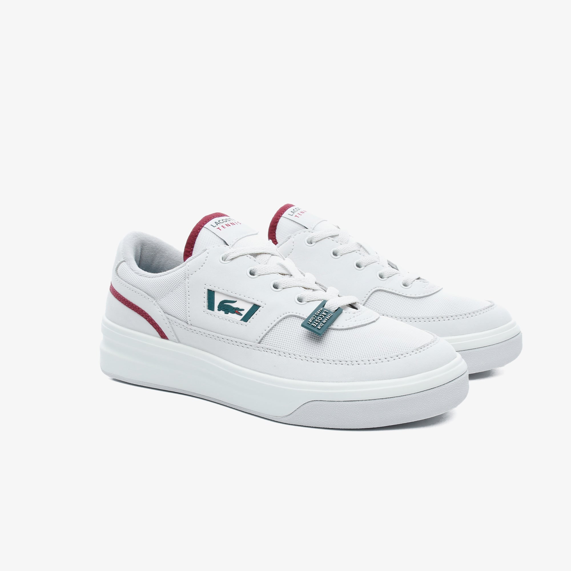 Lacoste G80 Og 120 1 Sma Erkek Beyaz Deri Sneaker