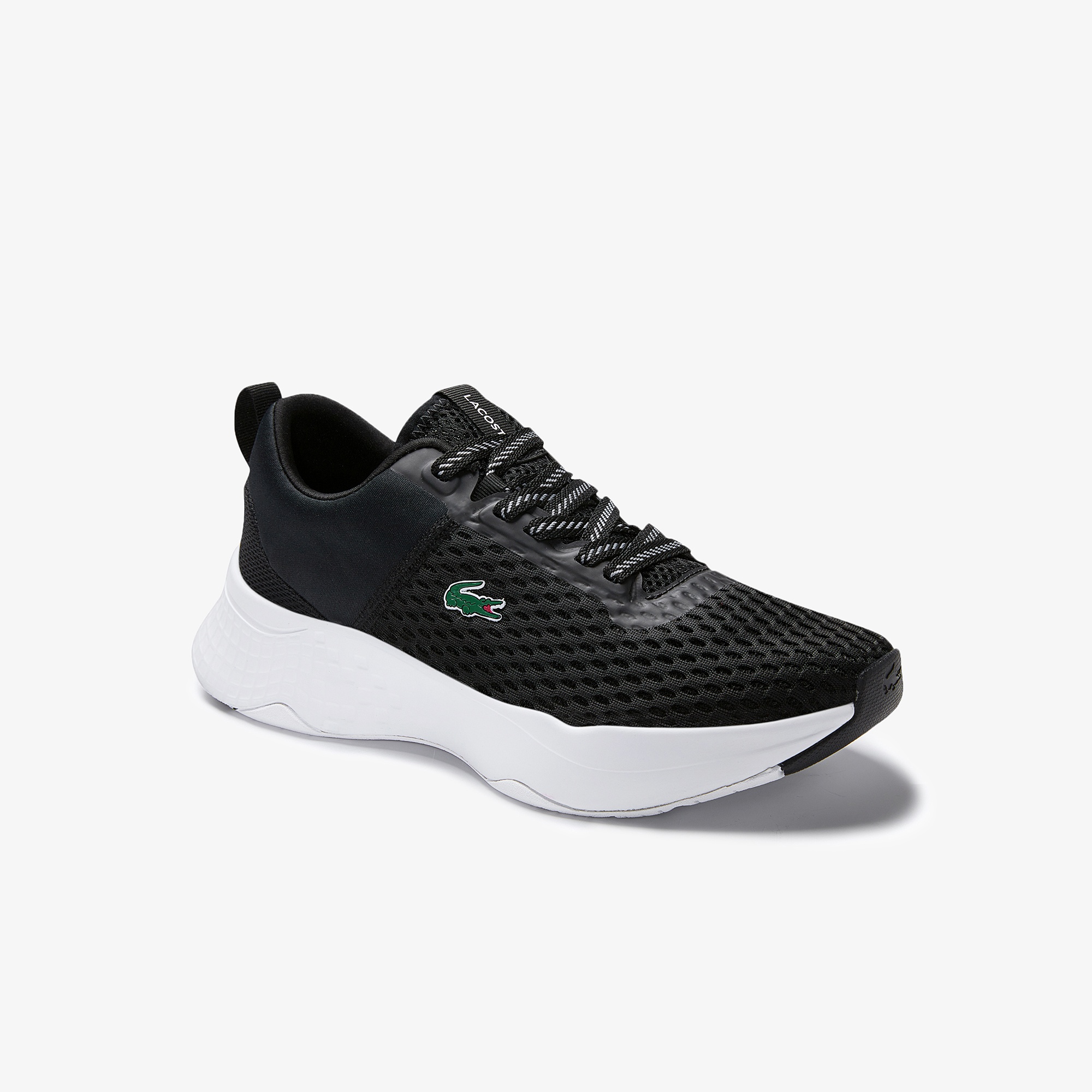 Lacoste Court-Drive 0120 1 Sfa Kadın Siyah - Beyaz Sneaker
