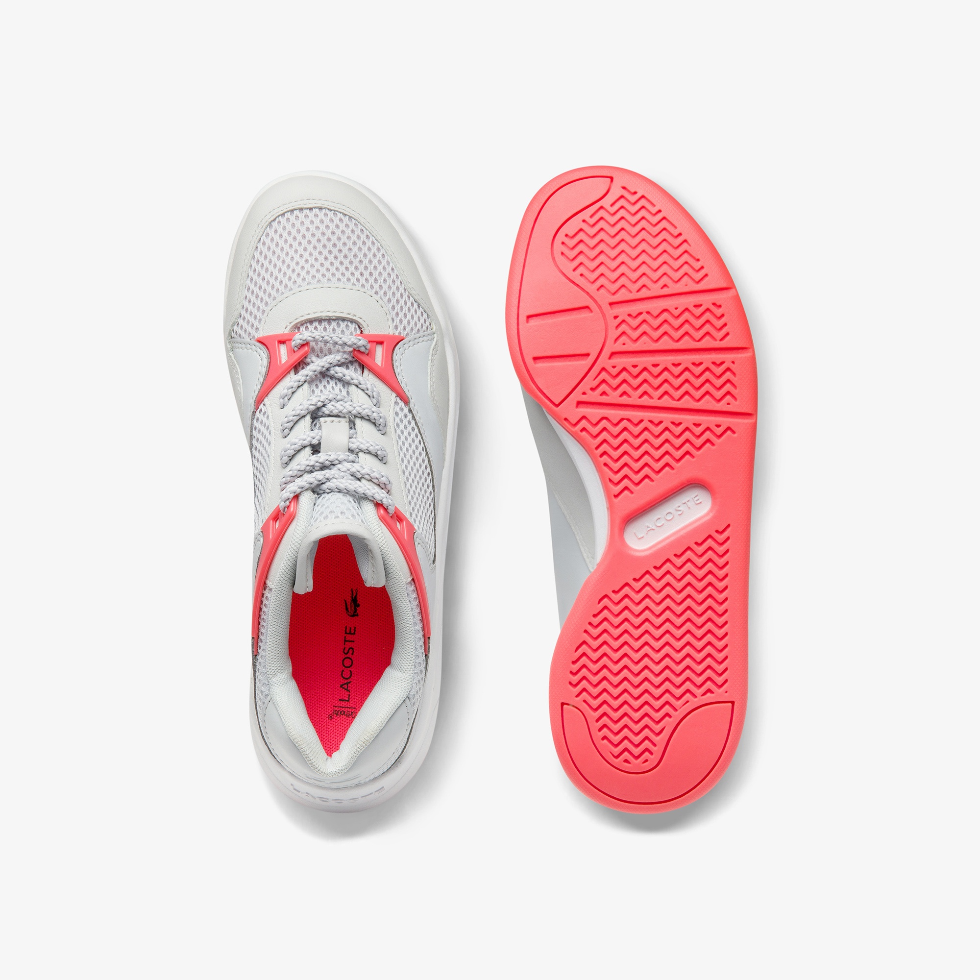 Lacoste Court Slam Dynam Kadın Açık Gri Sneaker