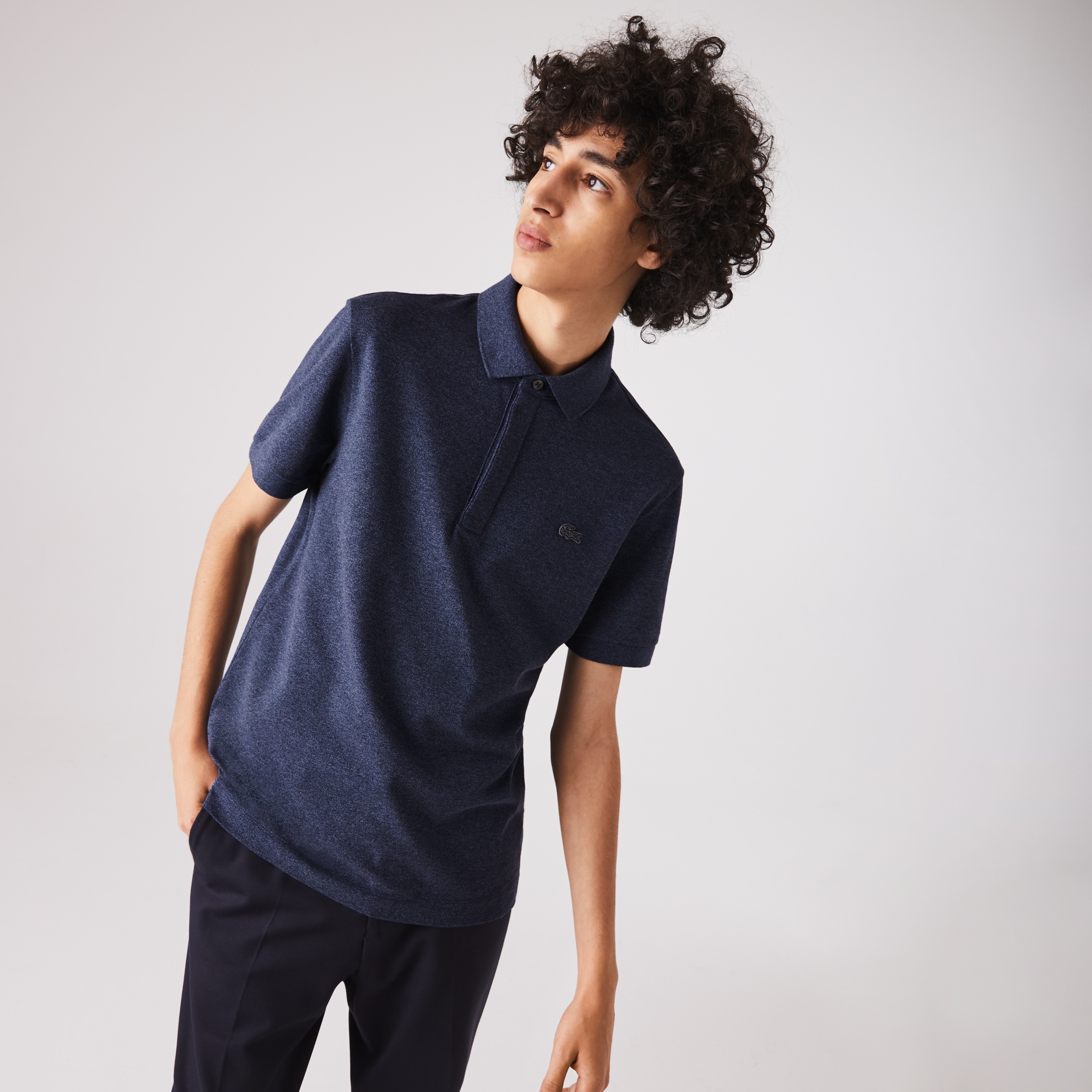 Lacoste Erkek Regular Fit Lacivert Polo