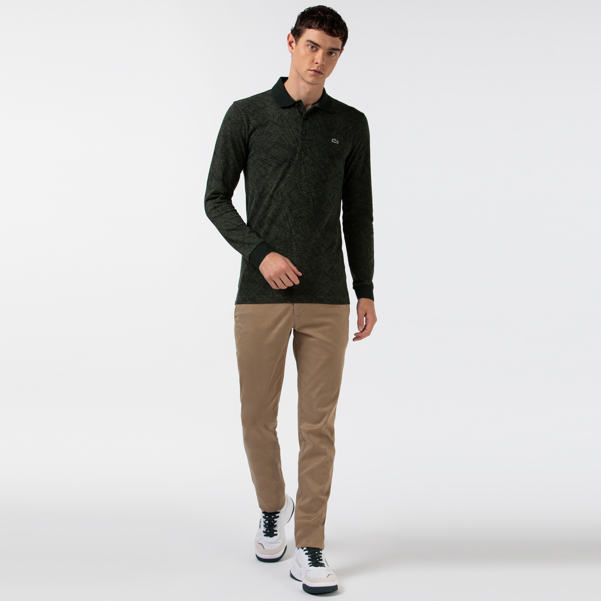 Lacoste Erkek Slim Fit Bej Pantolon