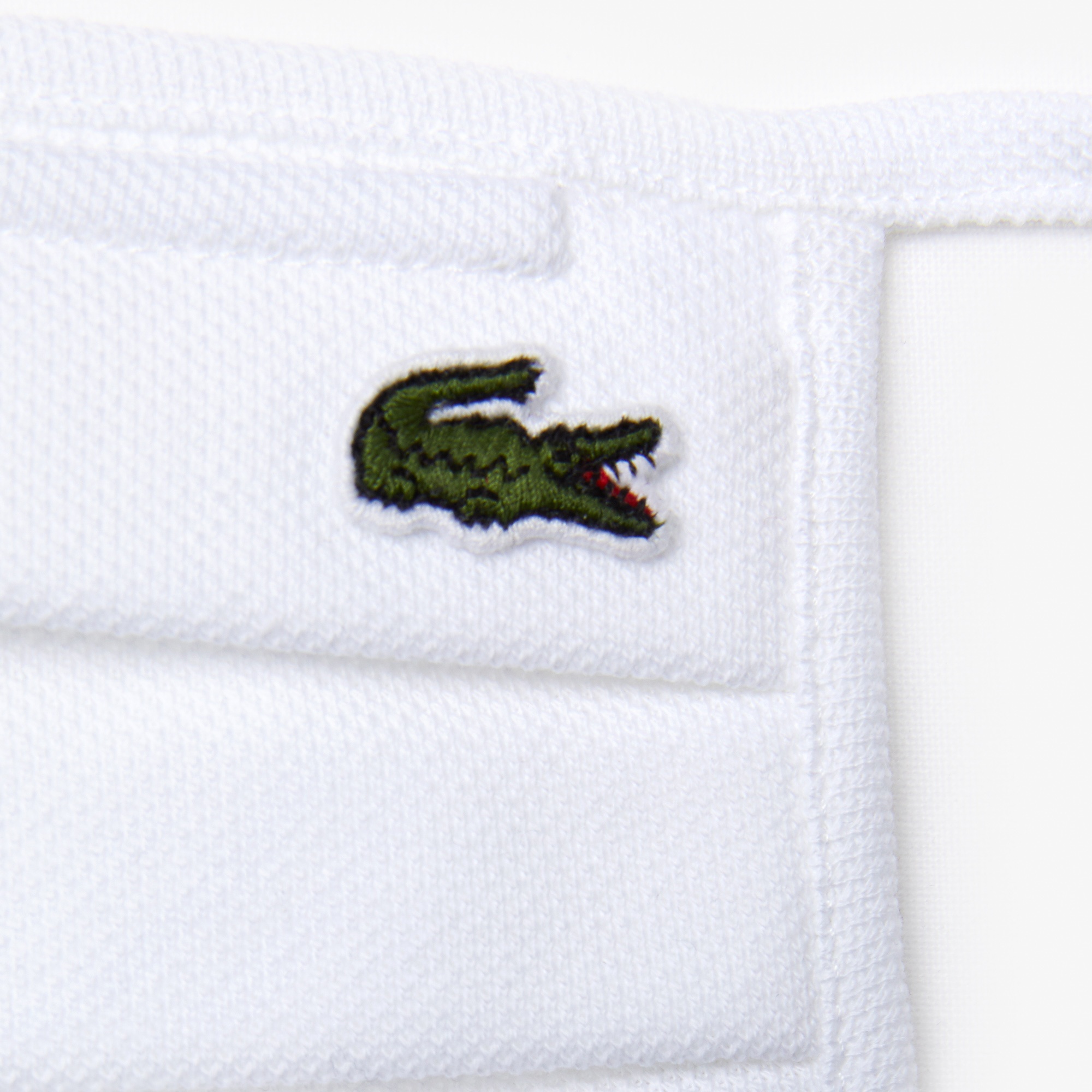 Lacoste Pamuklu Yıkanabilir Beyaz Maske