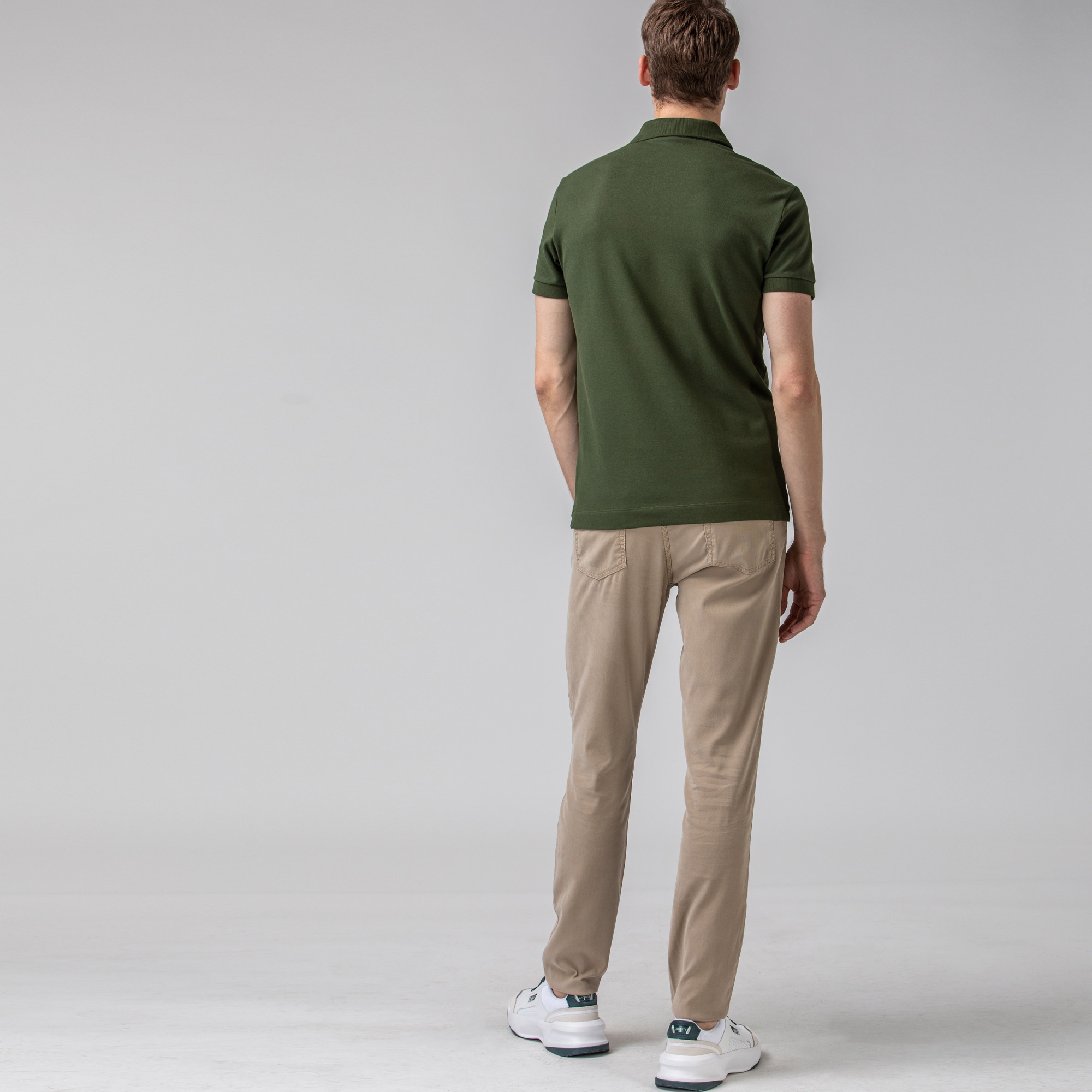Lacoste Erkek Slim Fit Bej Pantolon
