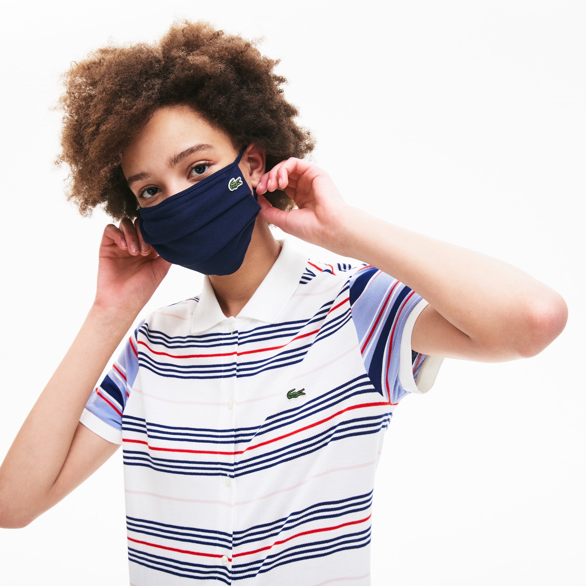 Lacoste Pamuklu Yıkanabilir Lacivert L1212
Maske