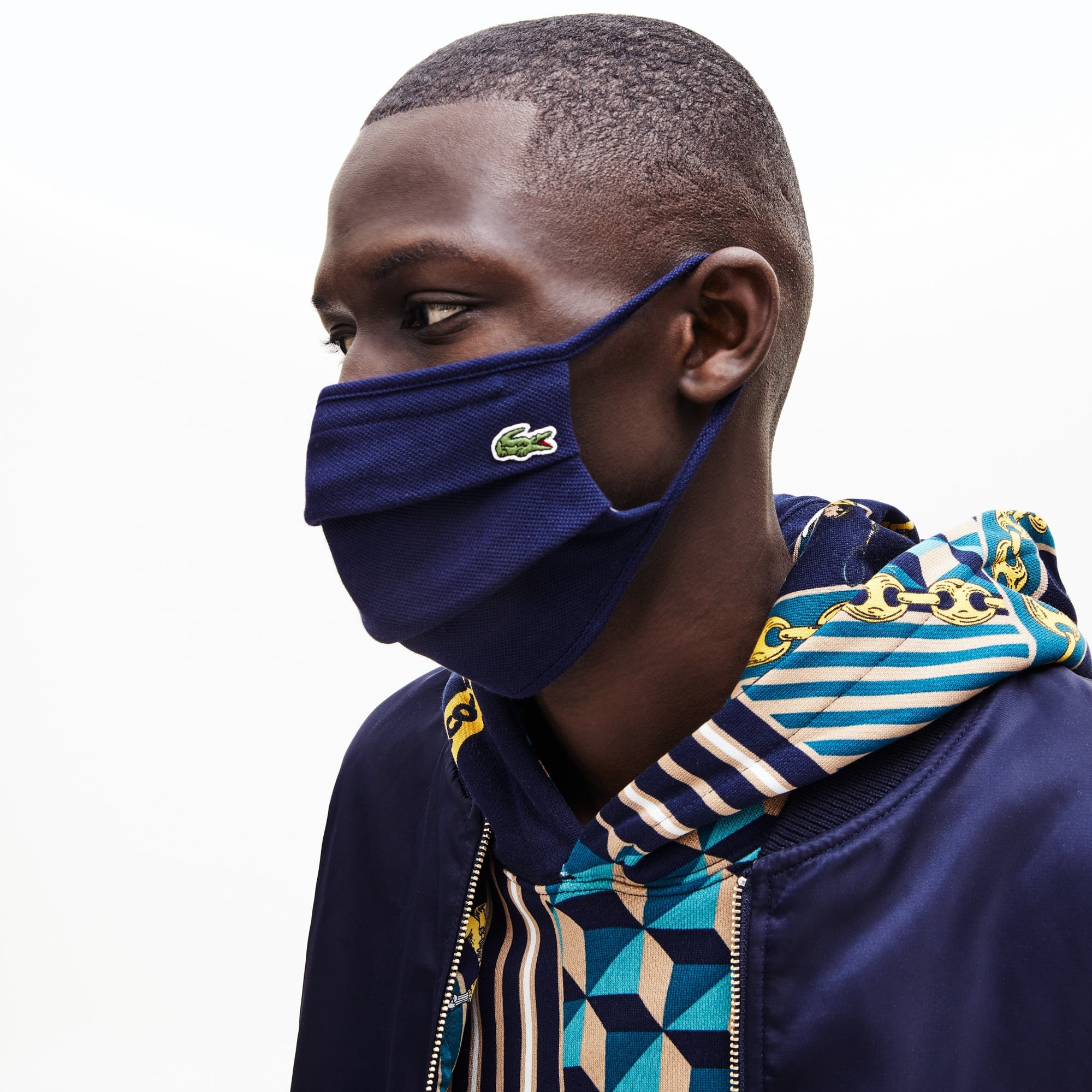 Lacoste Pamuklu Yıkanabilir Lacivert L1212
Maske