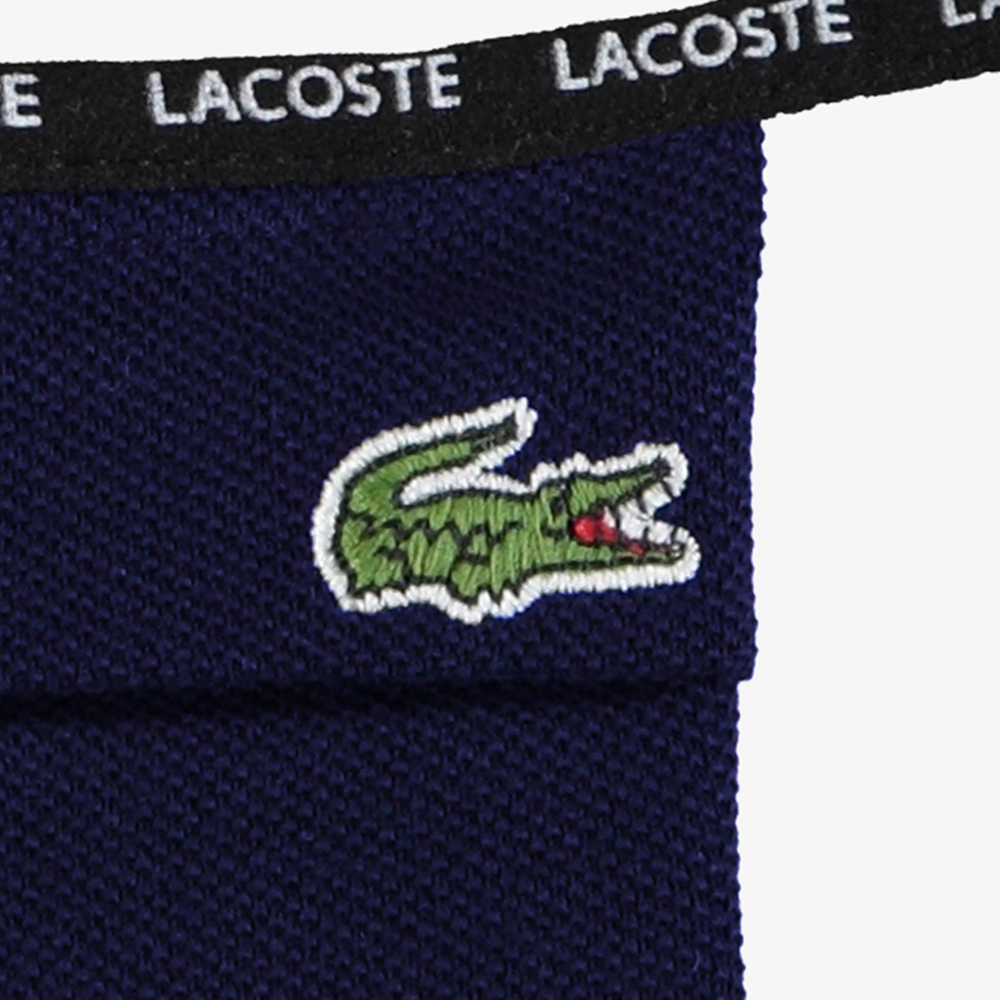 Lacoste Pamuklu Yıkanabilir Lacivert Maske