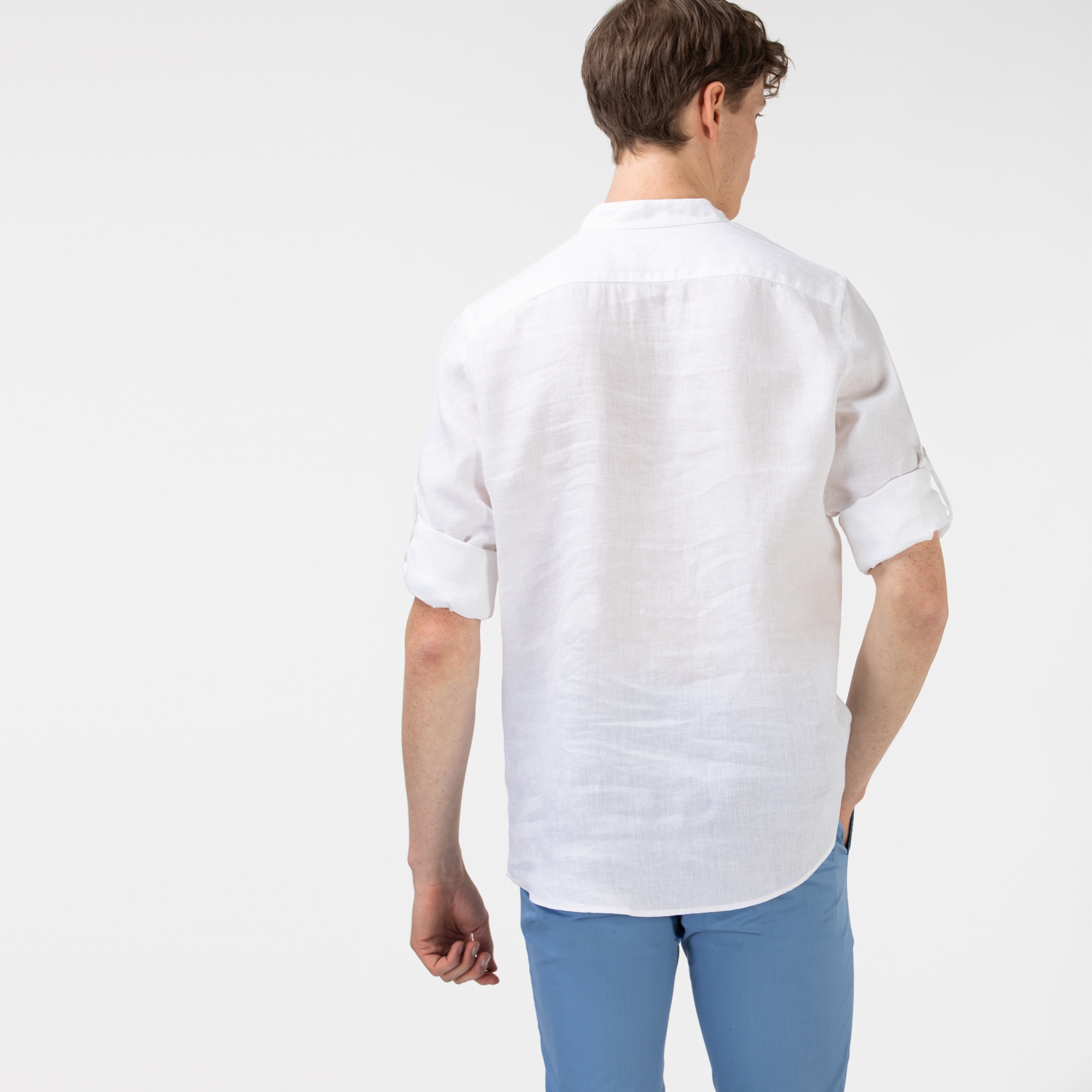 Lacoste Erkek Regular Fit Bej Gömlek