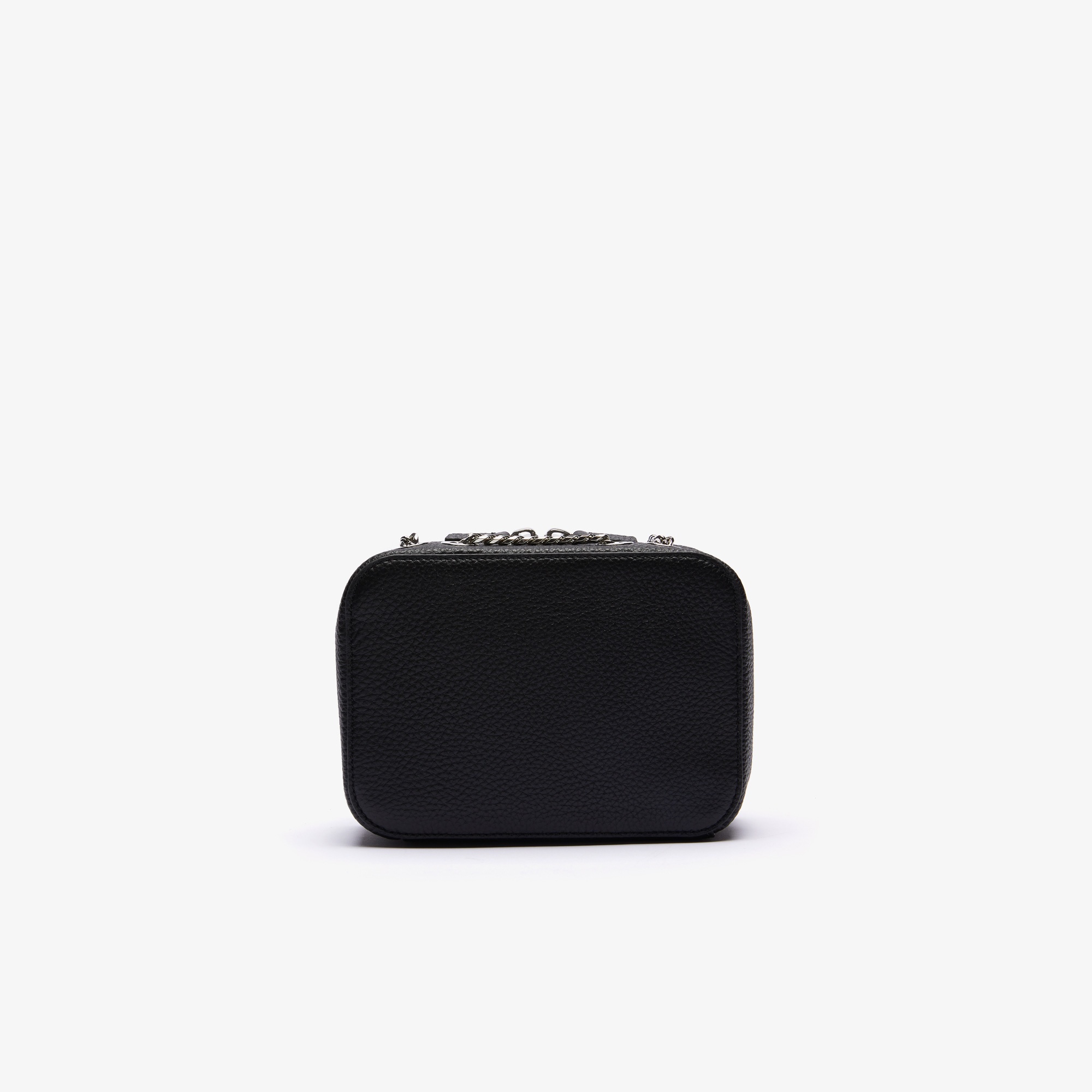 Lacoste Croco Crew Kadın Deri Siyah Çanta