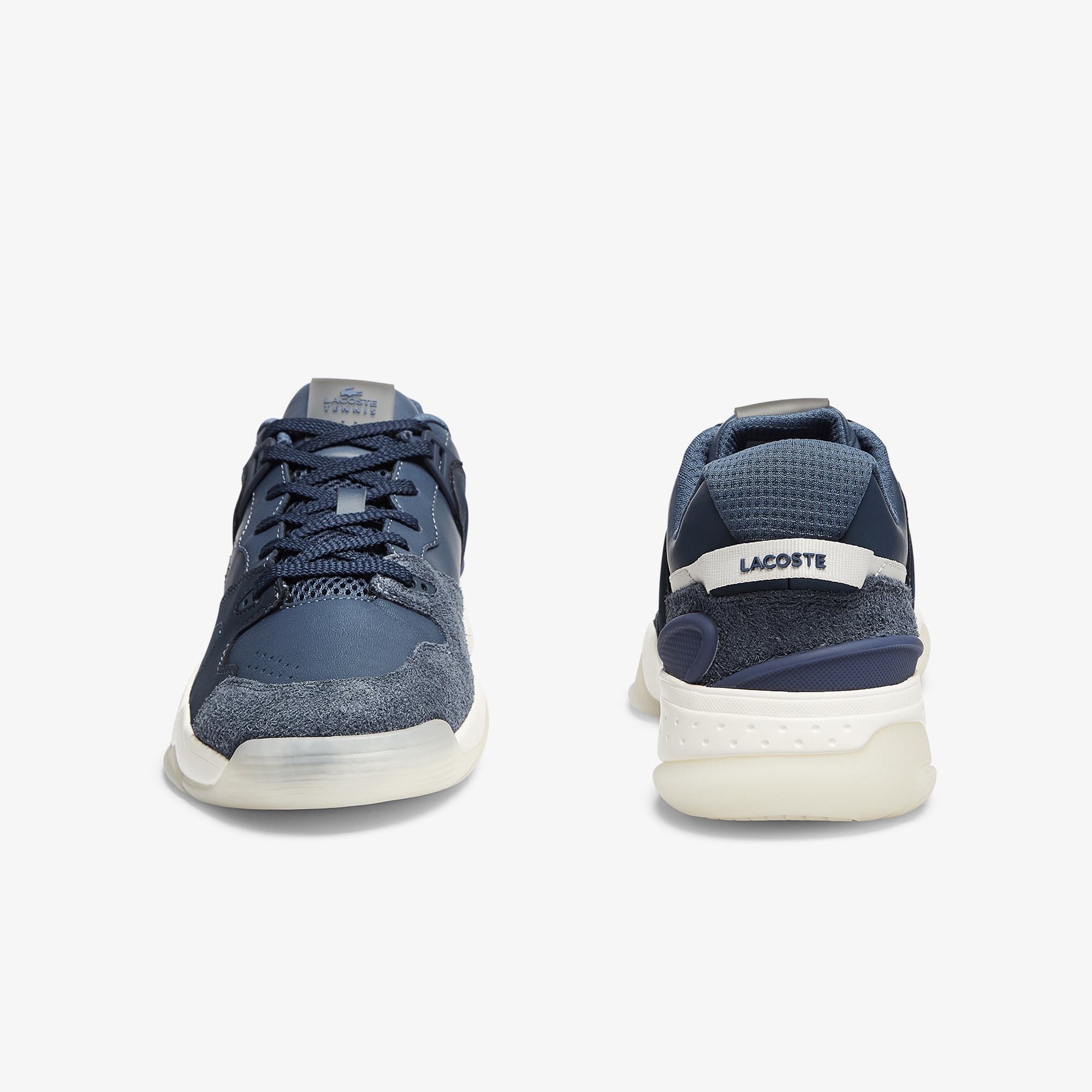 Lacoste T-Point 0721 1 G Sma Erkek Lacivert - Beyaz Sneaker