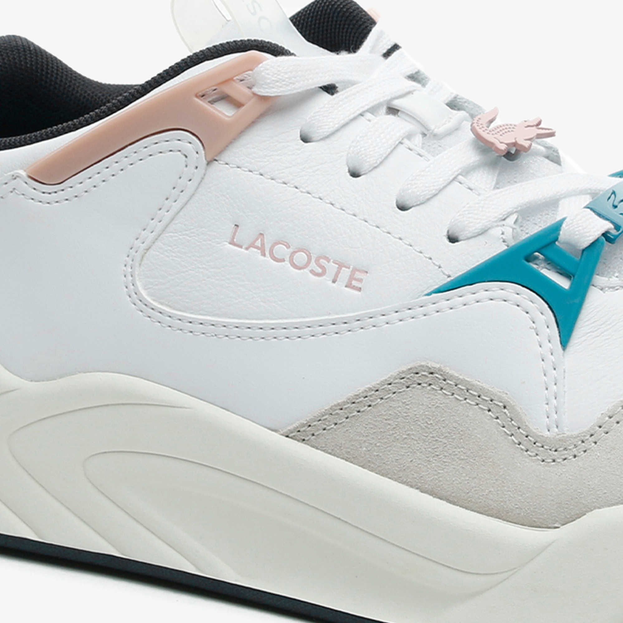 Lacoste Court Slam 0721 3 Sfa Kadın Beyaz  Sneaker