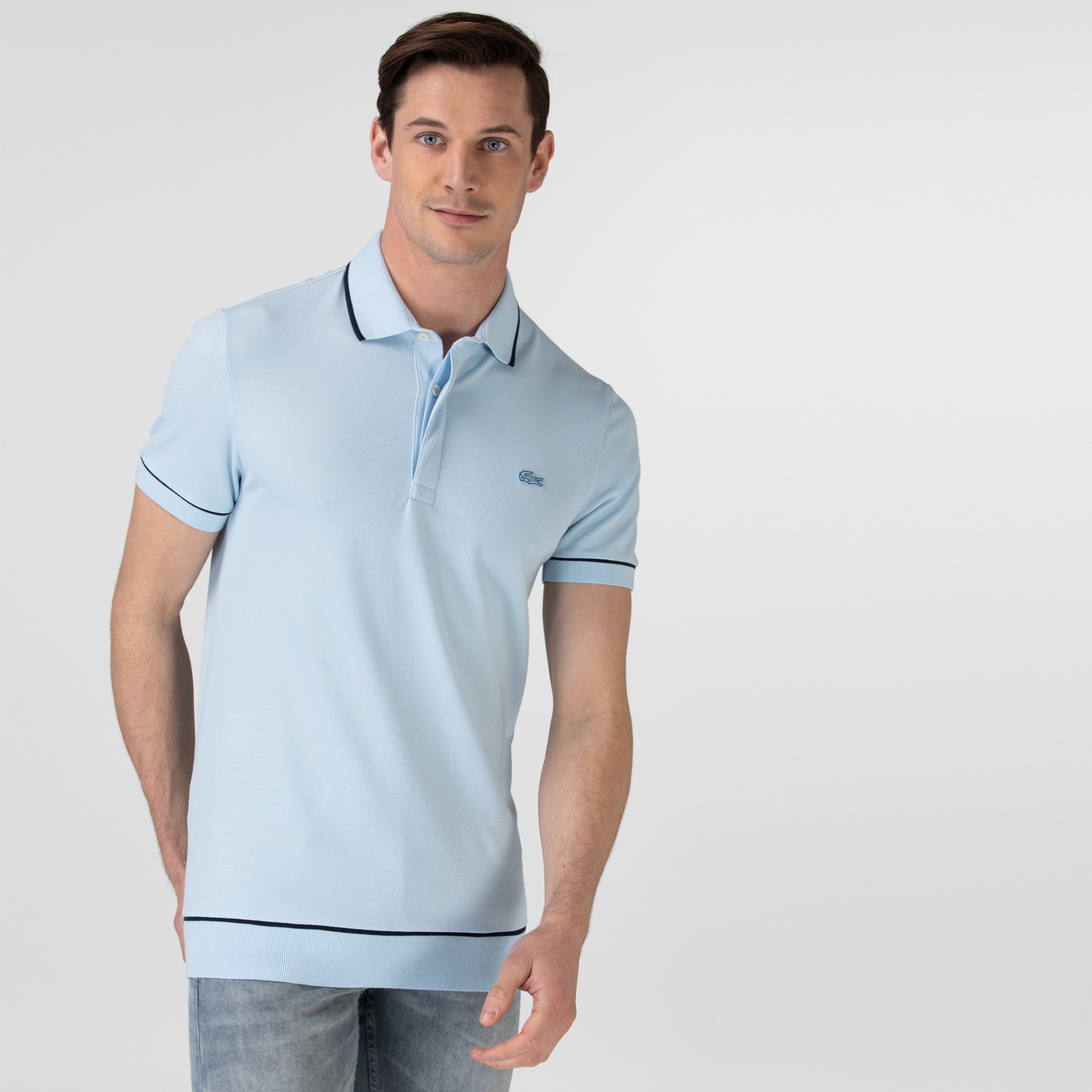 Lacoste Erkek Regular Fit Mavi Polo